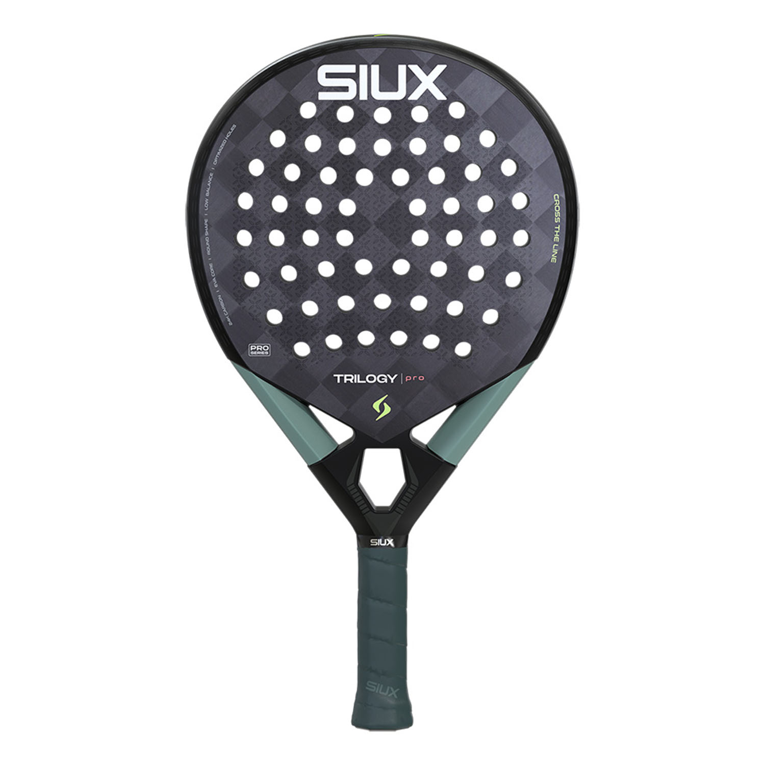 Siux Trilogy Pro Padel - Noir Fog