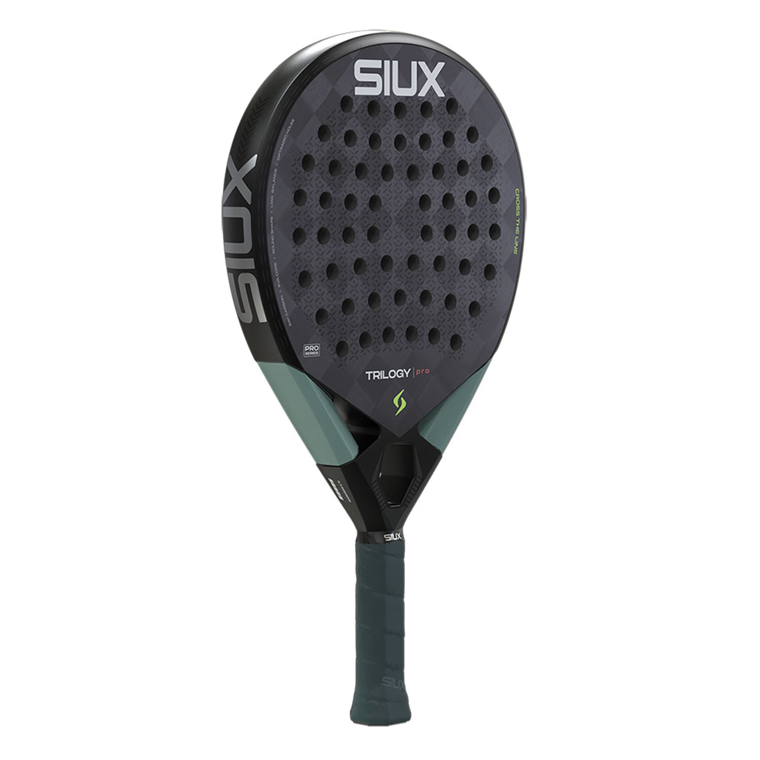 Siux Trilogy Pro Padel - Noir Fog