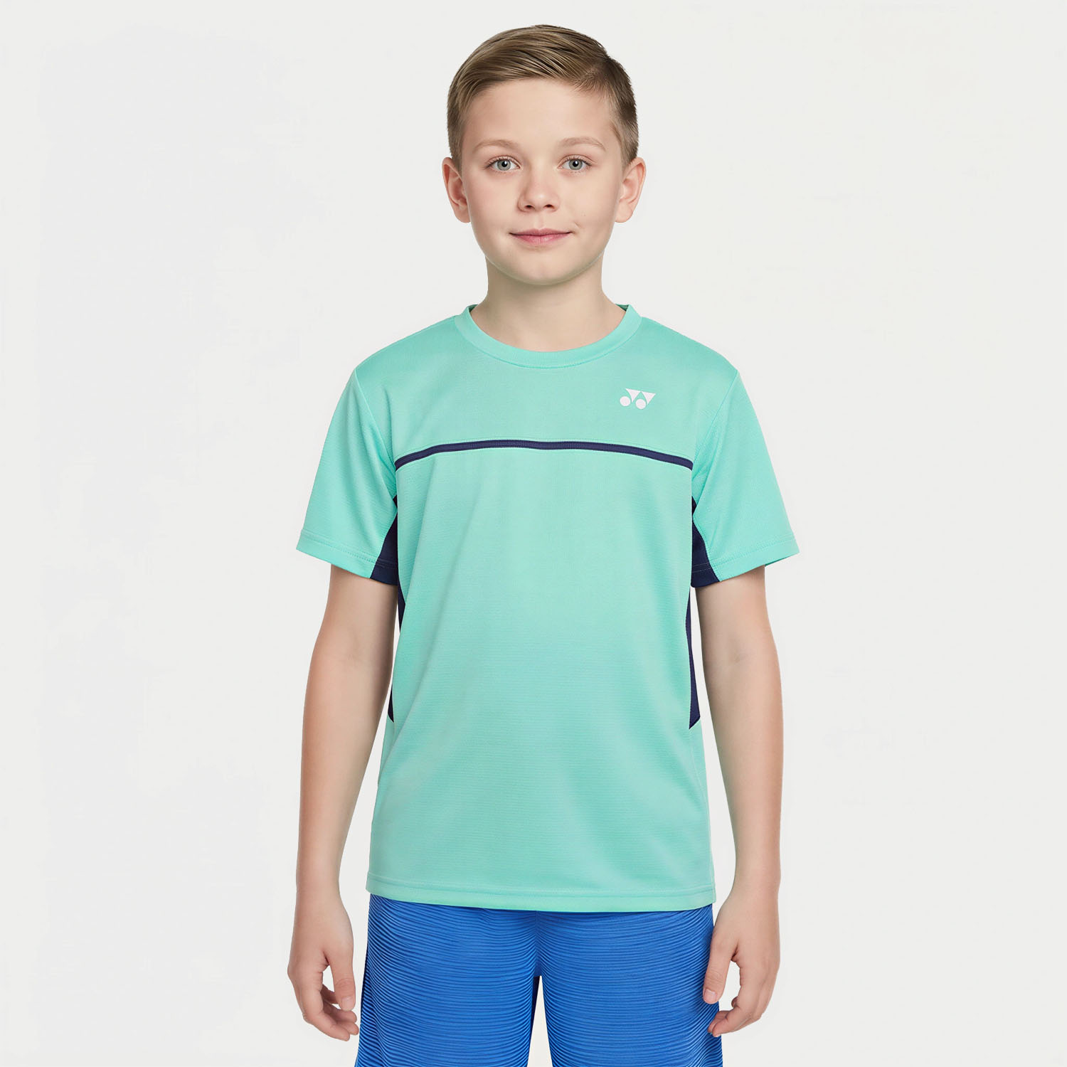 Yonex Crew Practice Camiseta Niños - Clear Mint