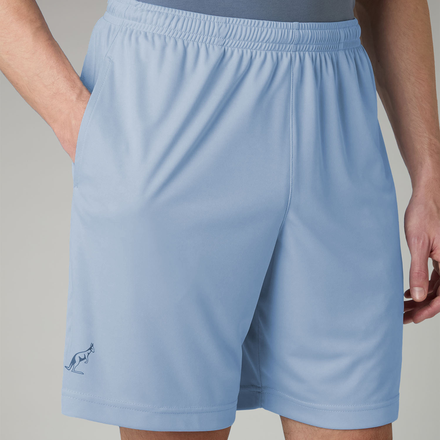 Australian Ace Logo Classic 8in Shorts - Azzurro Pastello