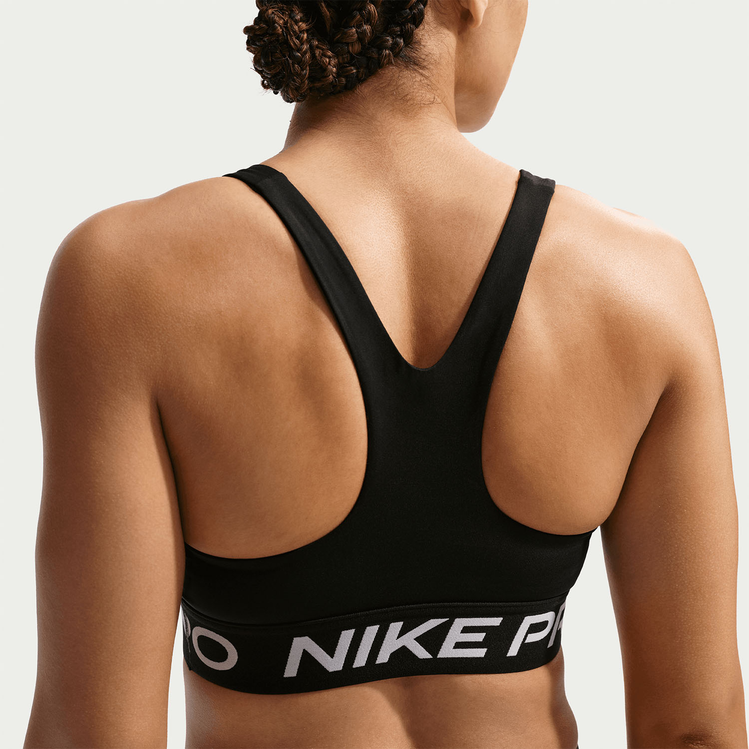 Nike Pro 365 Sports Bra - Black/White