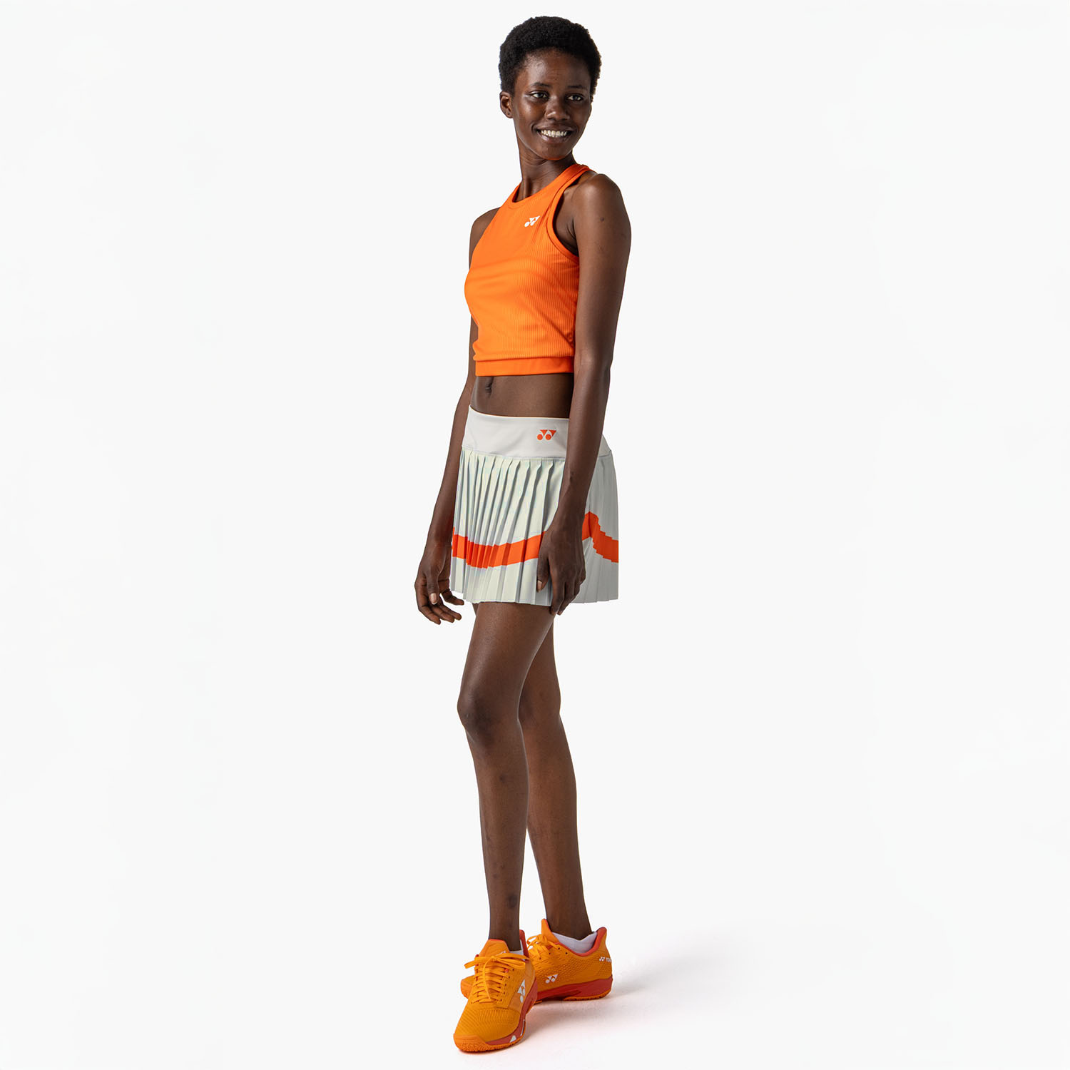 Yonex Tournament Pro Skirt - Silver Gray