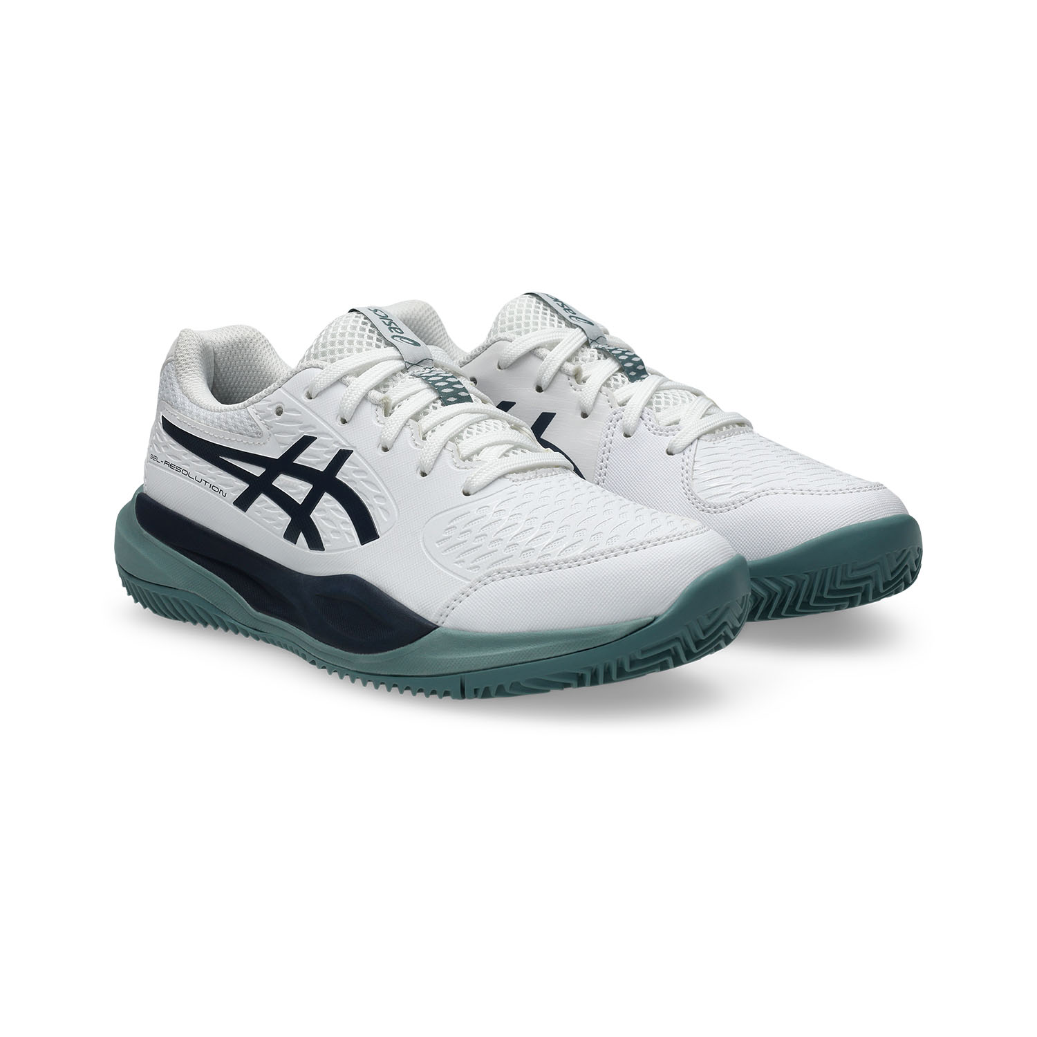 ASICS Gel Resolution X GS Clay Junior - White/Midnight