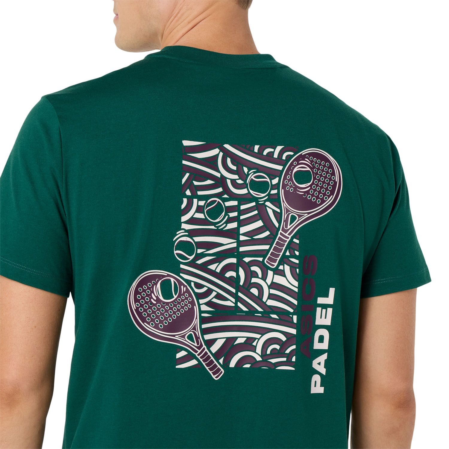 ASICS Court Graphic Pro Camiseta - Jewel Green