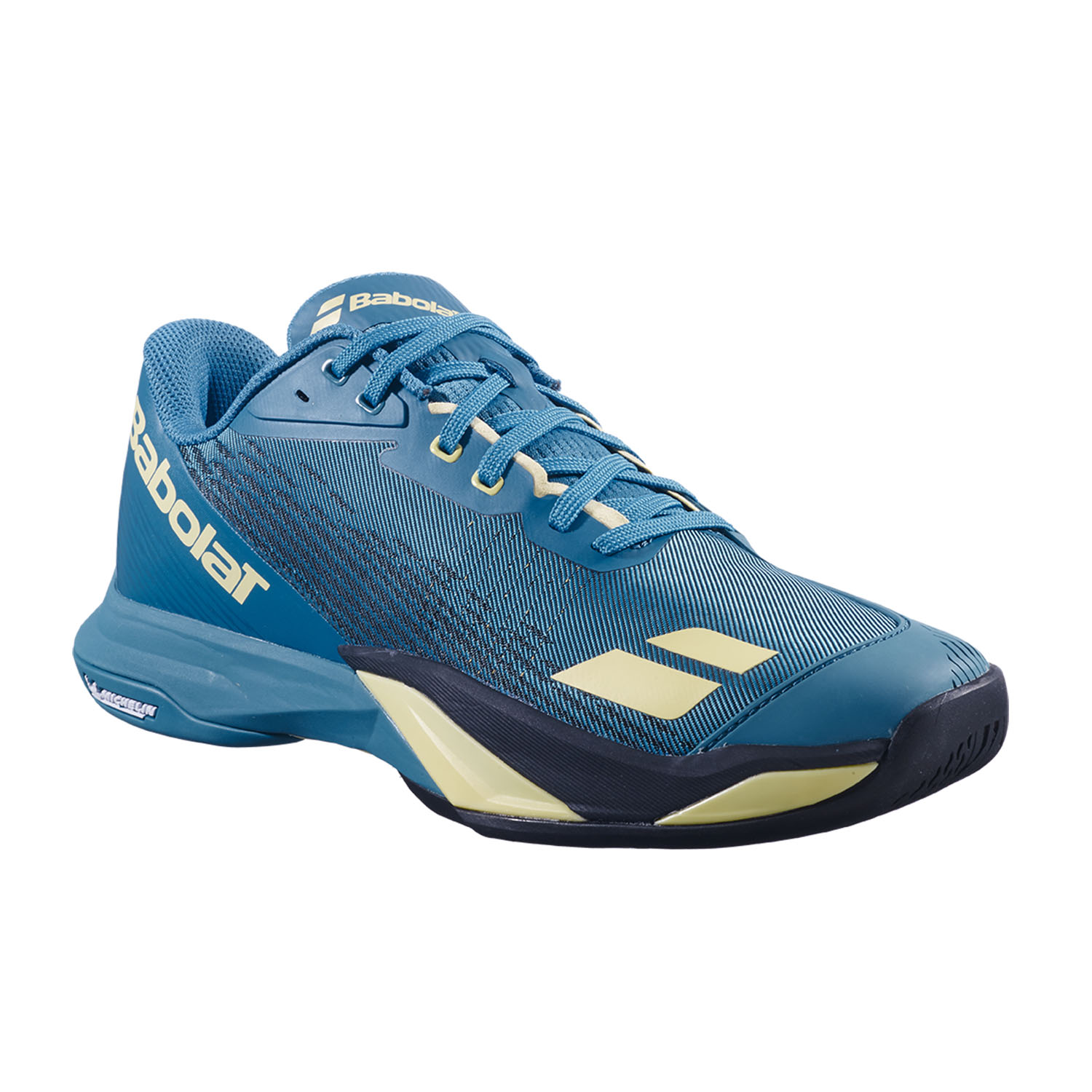 Babolat Jet Mach 4 All Court - Blue/Lime Yellow