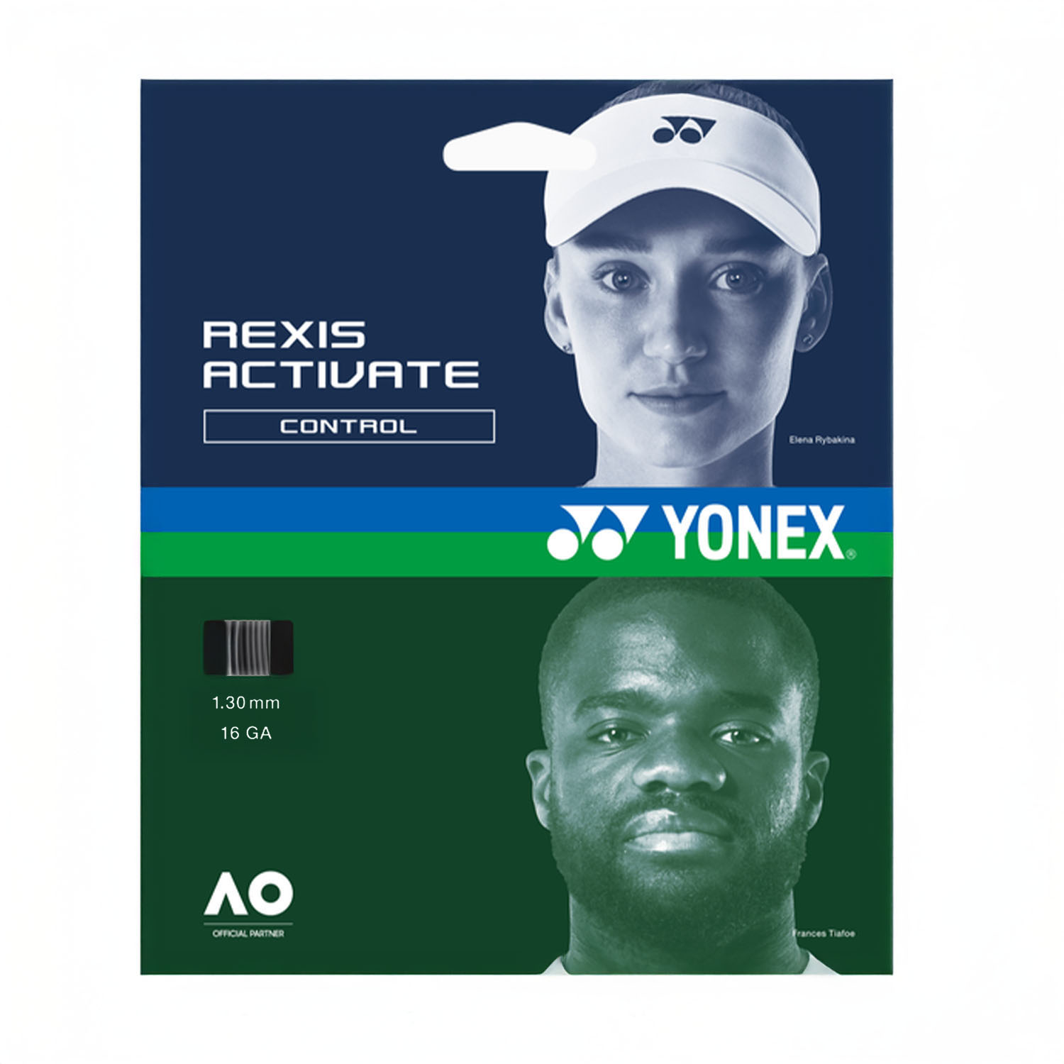 Yonex Rexis Activate 1.30 Set 12m String - Black