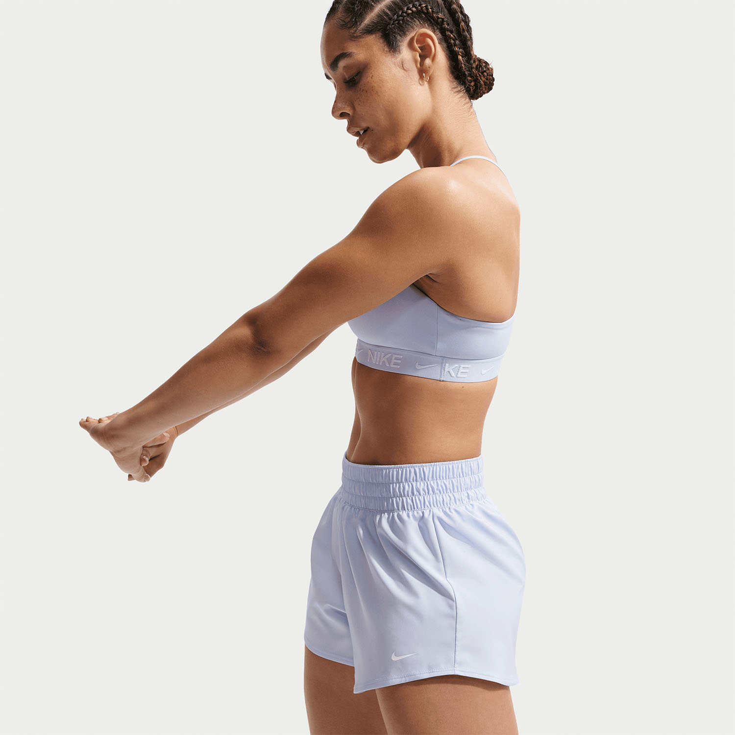 Nike One 3in Shorts - Hydrogen Blue/White