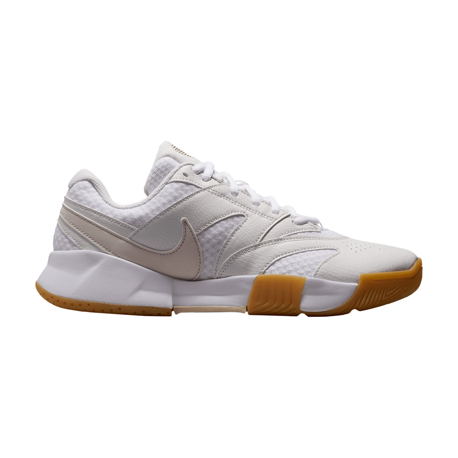 Nike Court Lite 4 HC - White/Light Orewood Brown/Summit White/Linen