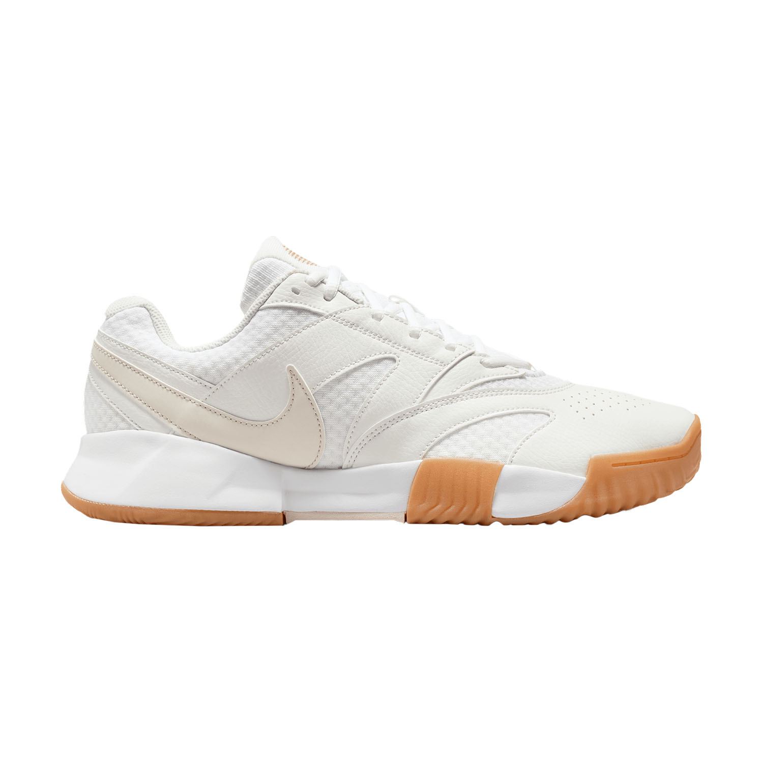 Nike Court Lite 4 Clay - White/Light Orewood Brown/Summit White/Linen