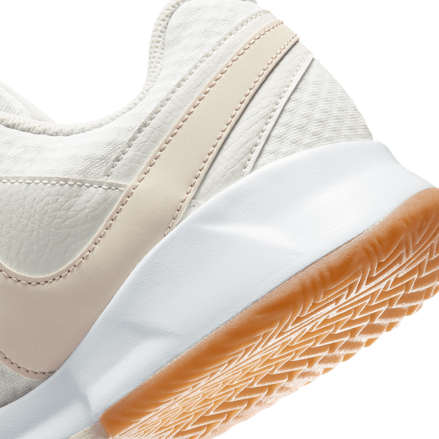Nike Court Lite 4 Clay - White/Light Orewood Brown/Summit White/Linen