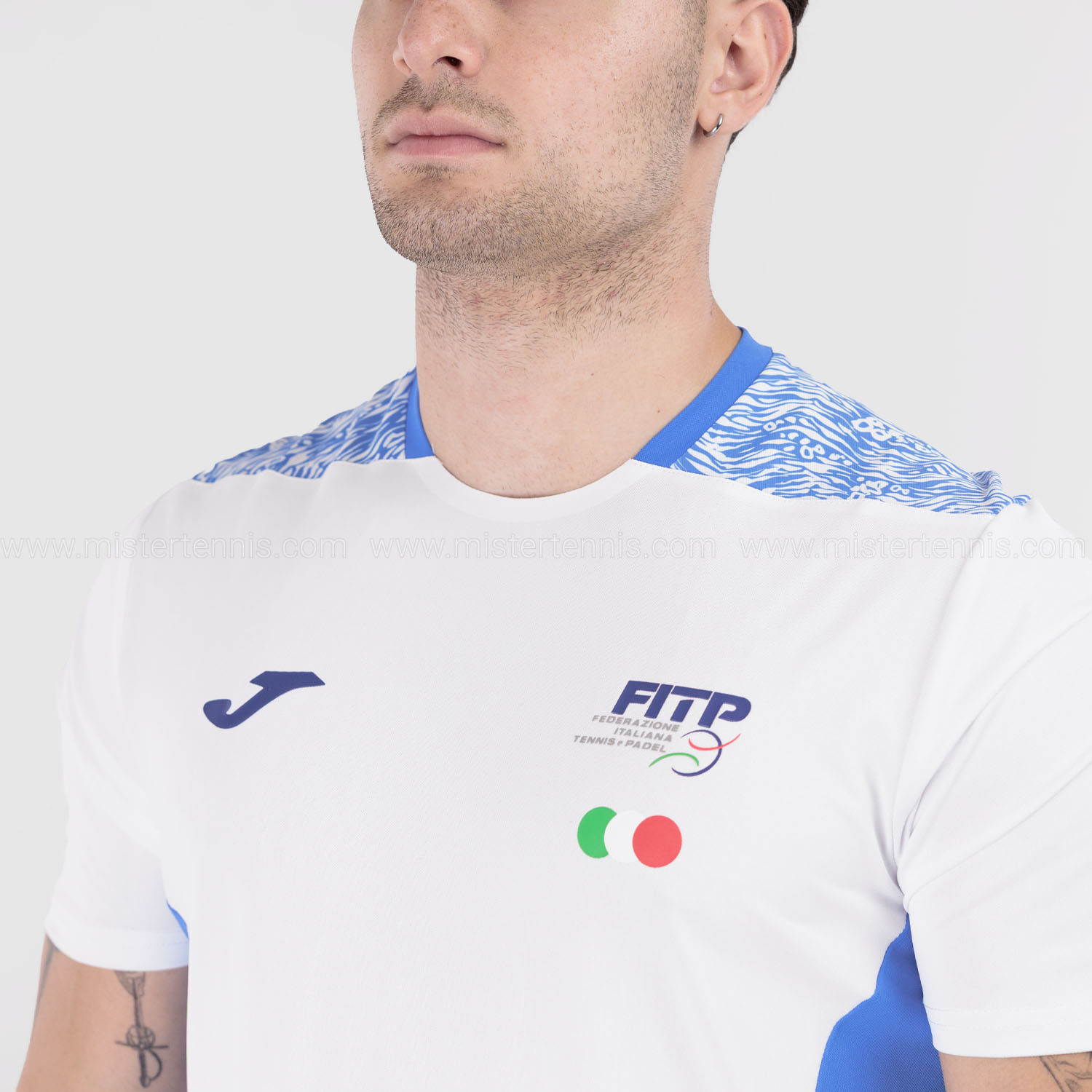 Joma FITP Graphic Men's Tennis T-Shirt - White