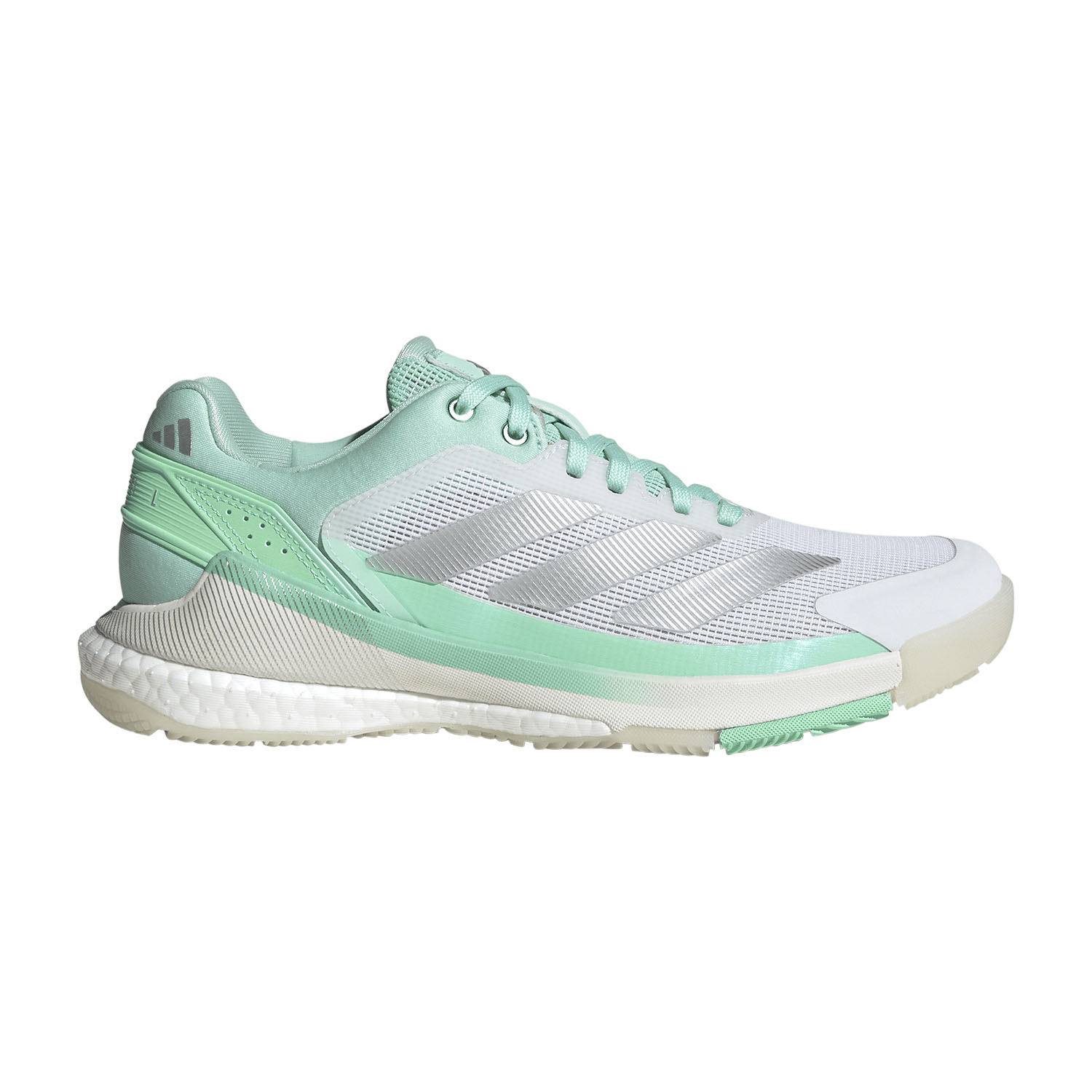 adidas Crazyquick Boost Padel - Clear Mint/Silver Metallic/Pulse Mint
