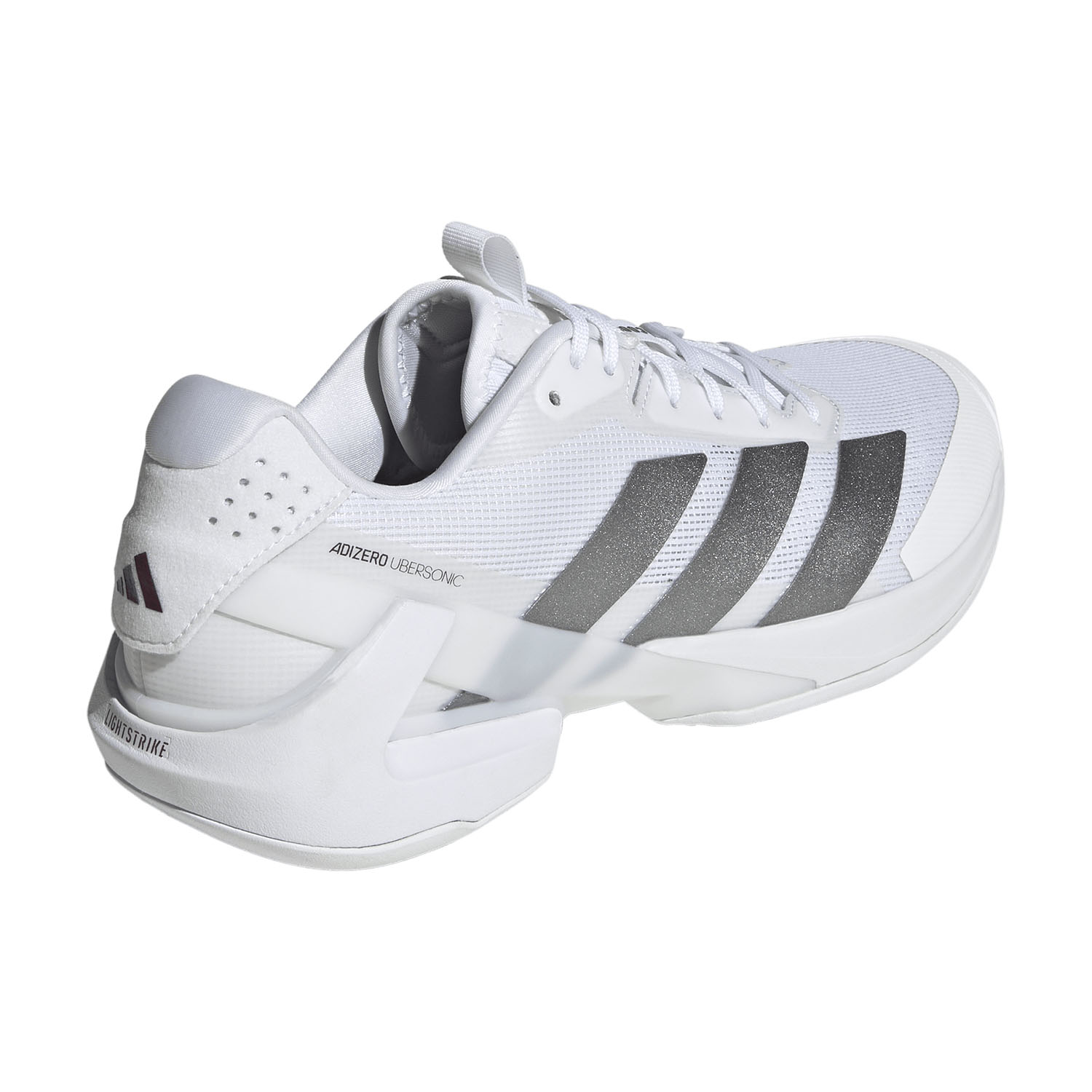 adidas ADIZERO Ubersonic 5 - FTWR White/Tech Grey Metallic/Maroon