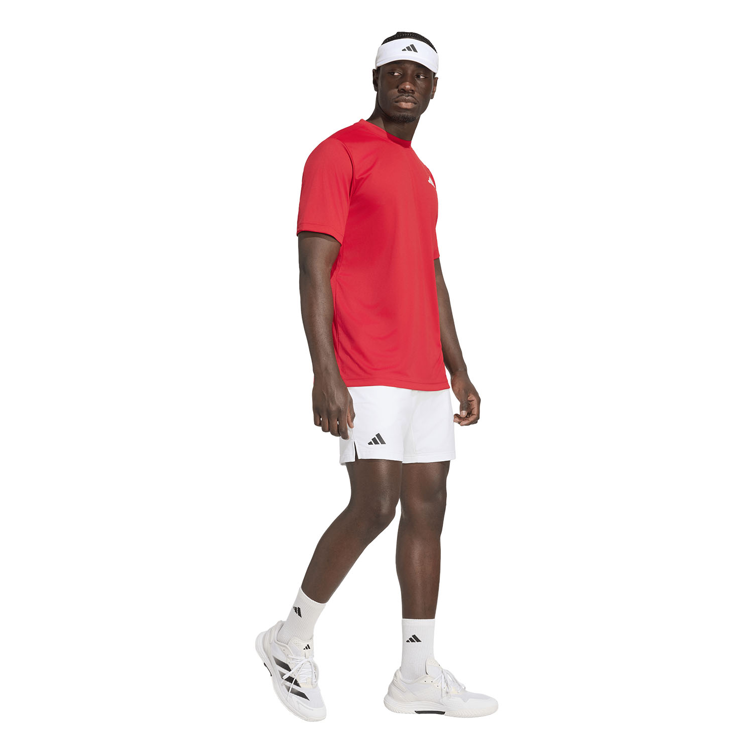 adidas Club CLIMACOOL Logo Camiseta - Better Scarlet