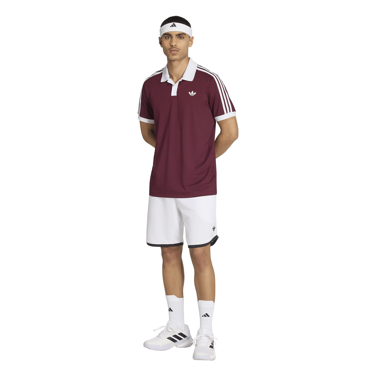 adidas Classics Polo - Maroon