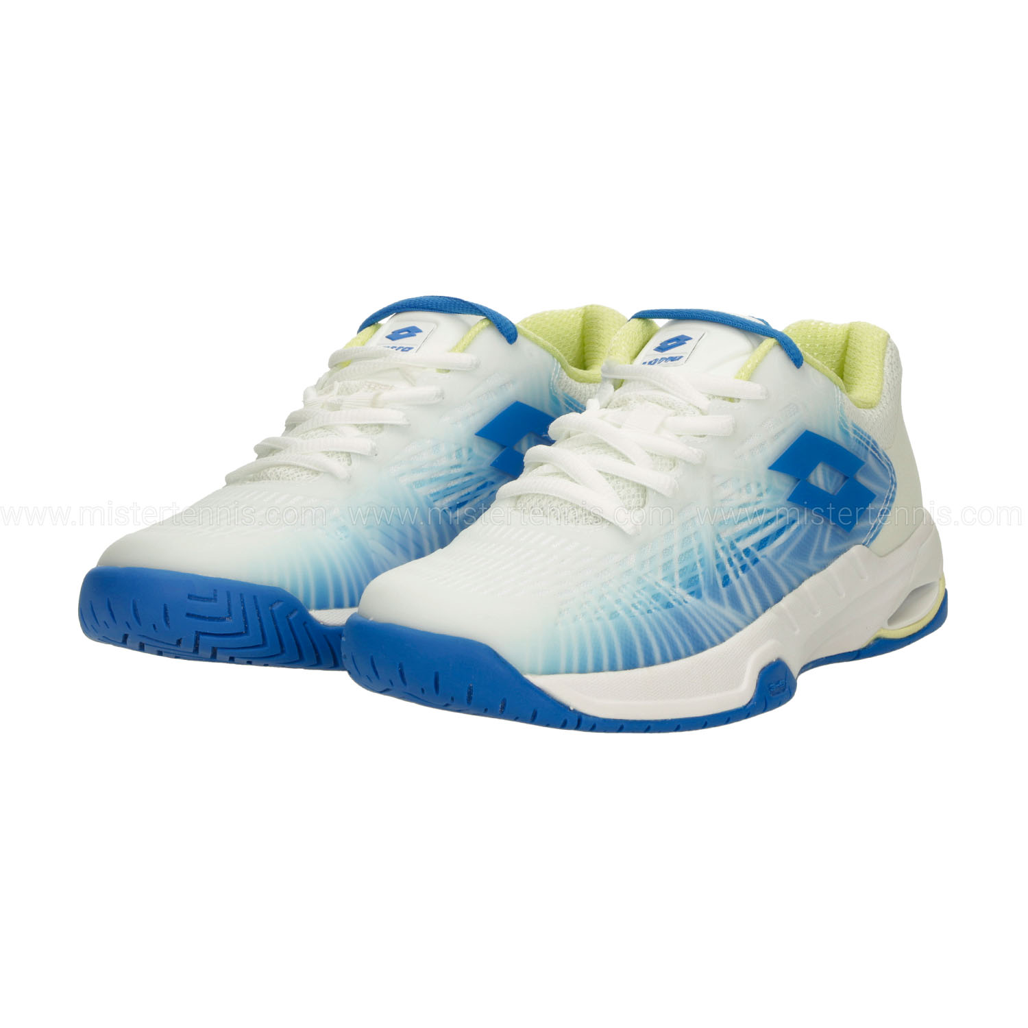 Lotto Mirage 100 II SPD - All White/Dodgers Blue