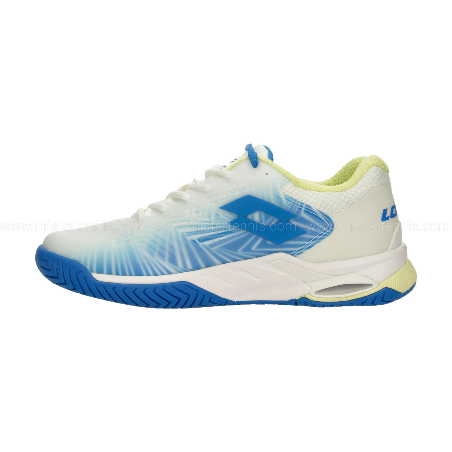 Lotto Mirage 100 II SPD - All White/Dodgers Blue