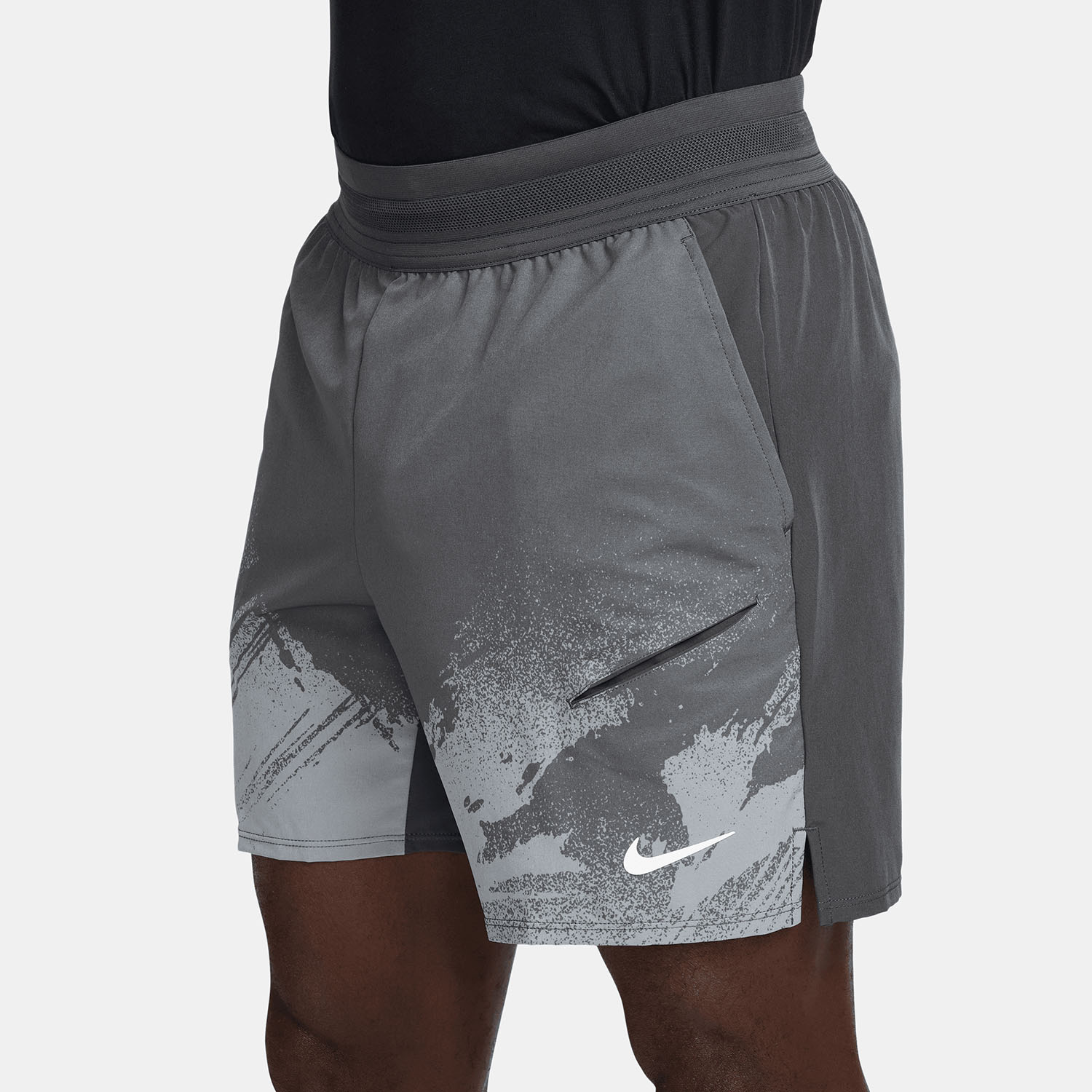 Nike Court Slam 6in Men's Tennis Shorts - Anthracite/Cool Grey