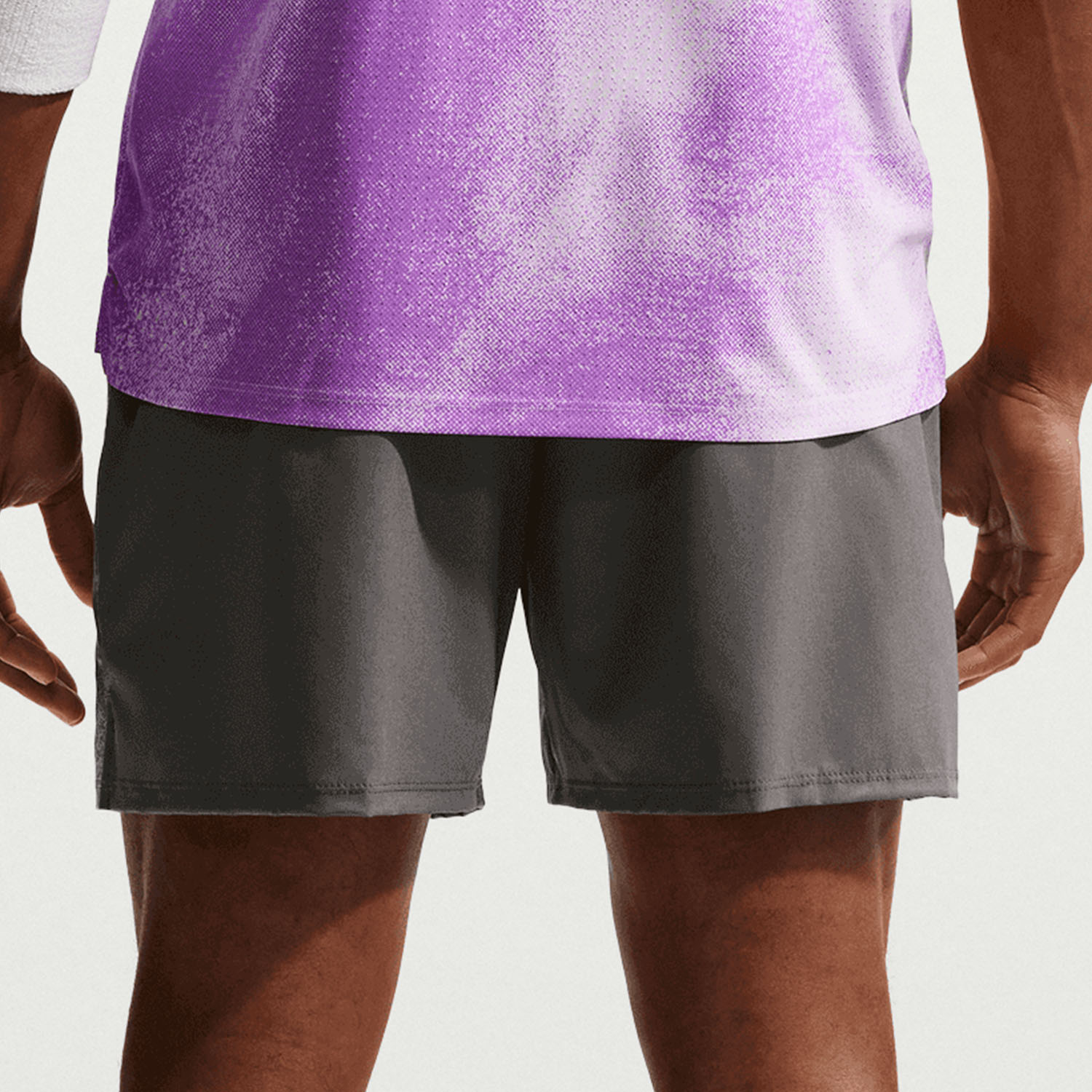 Nike Court Slam 6in Men's Tennis Shorts - Anthracite/Cool Grey