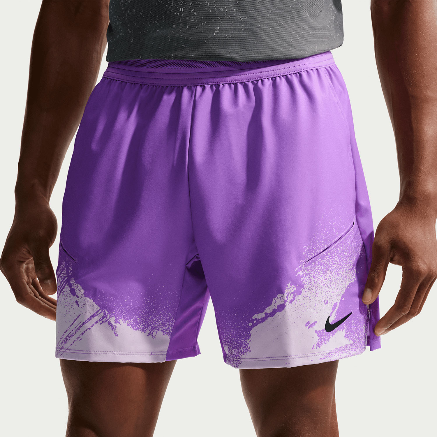 Nike Court Slam 6in Men's Tennis Shorts - Bright Violet