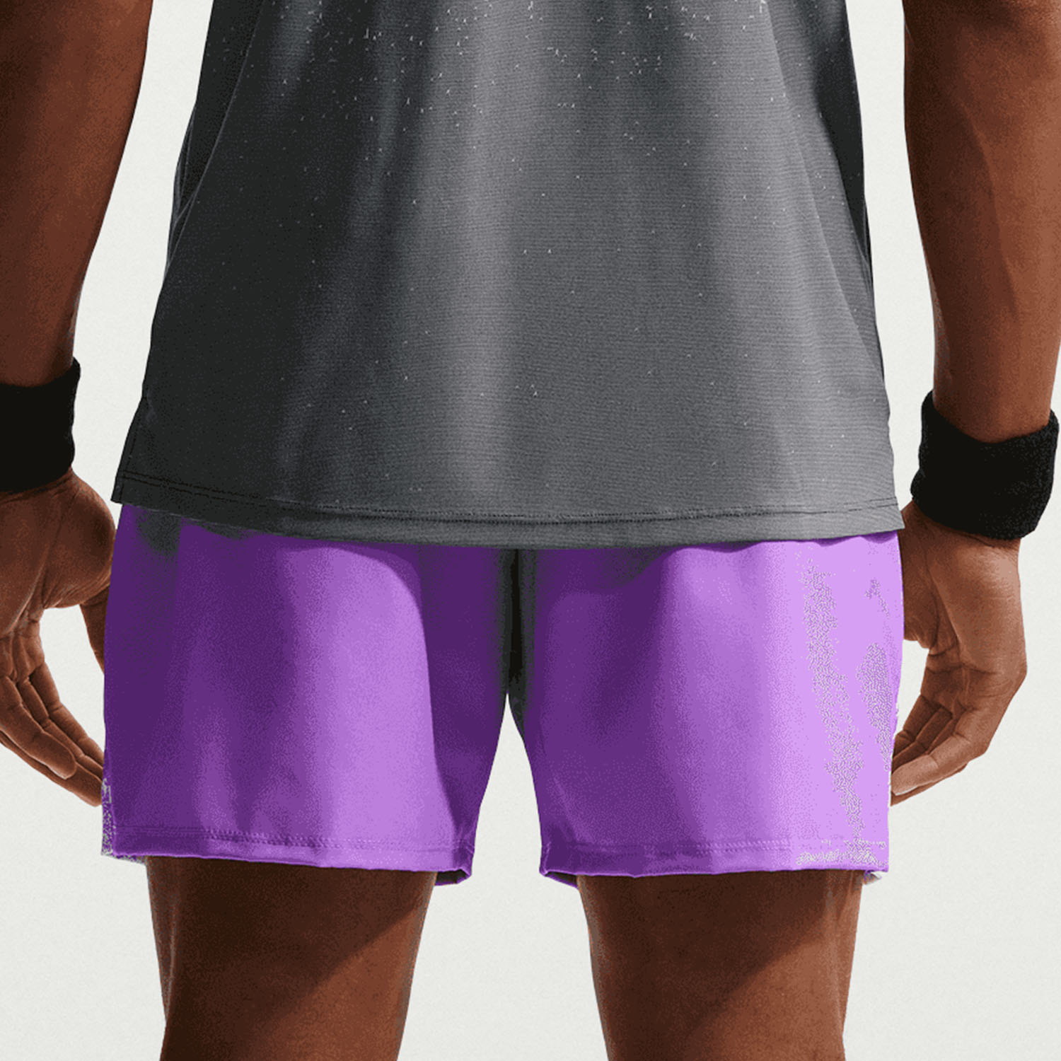 Nike Court Slam 6in Men's Tennis Shorts - Bright Violet