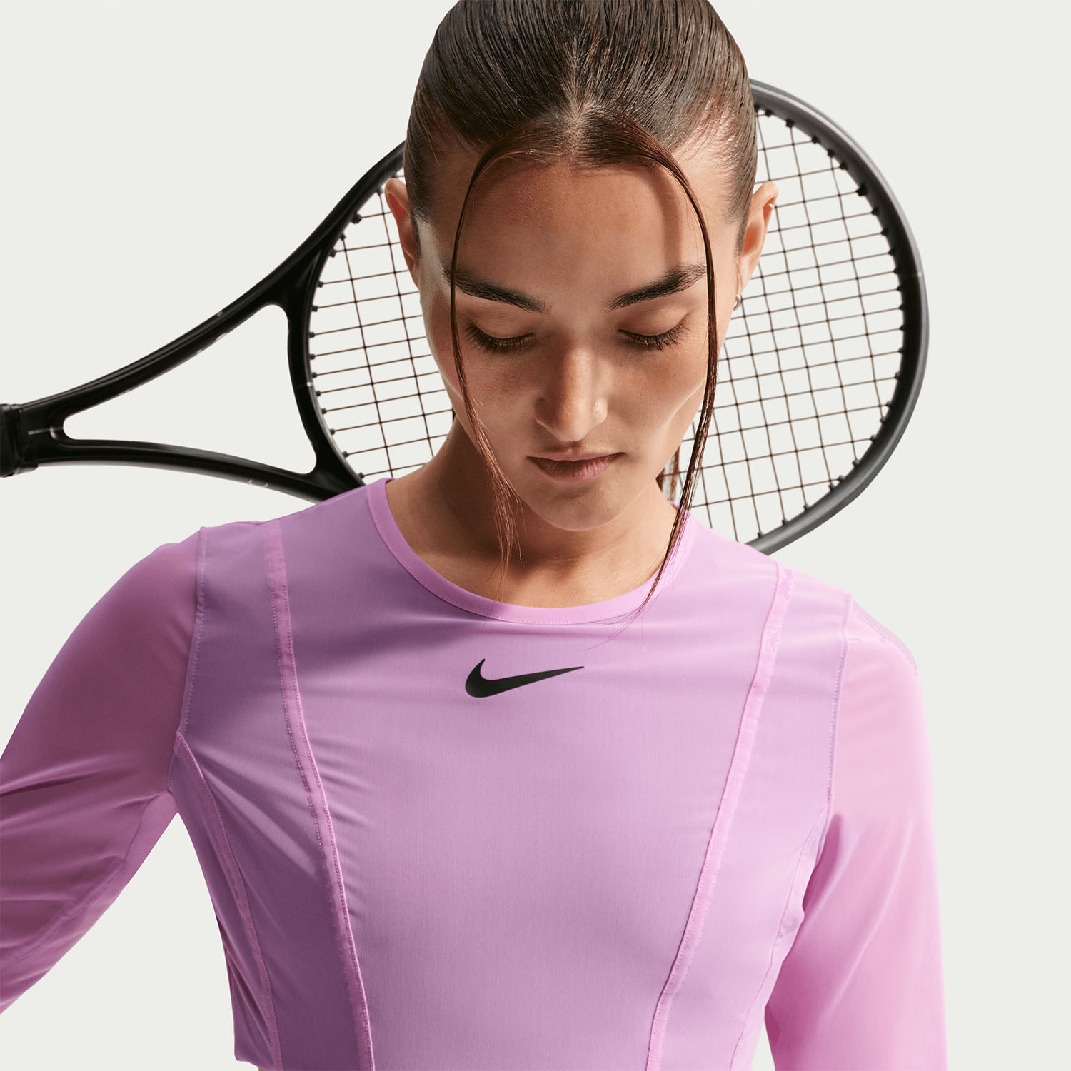 Nike Court Slam RG Top - Light Magenta/Tattoo/Black