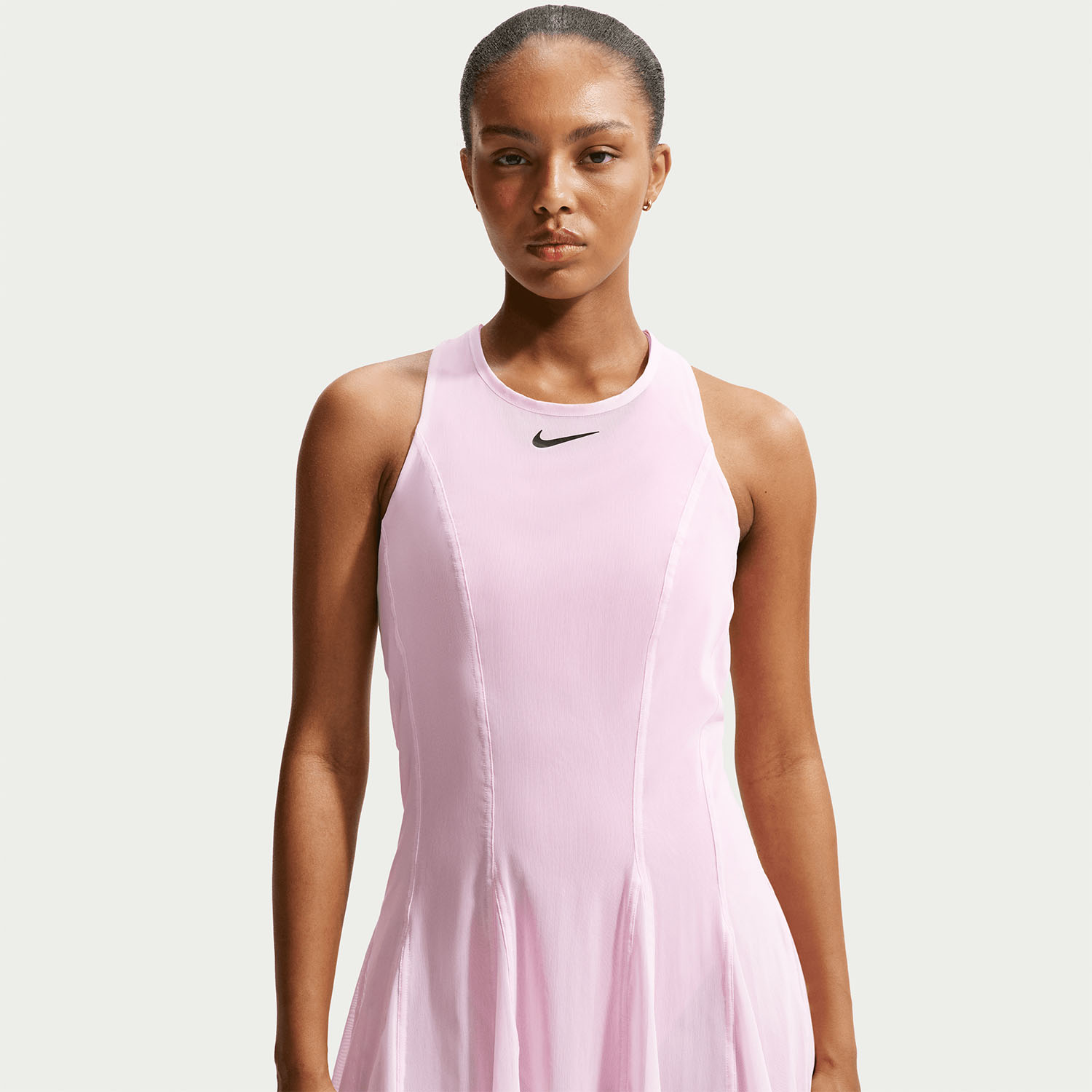 open lace back dress Nike Victory Women's Dri-FIT Tennis Dress - Pink