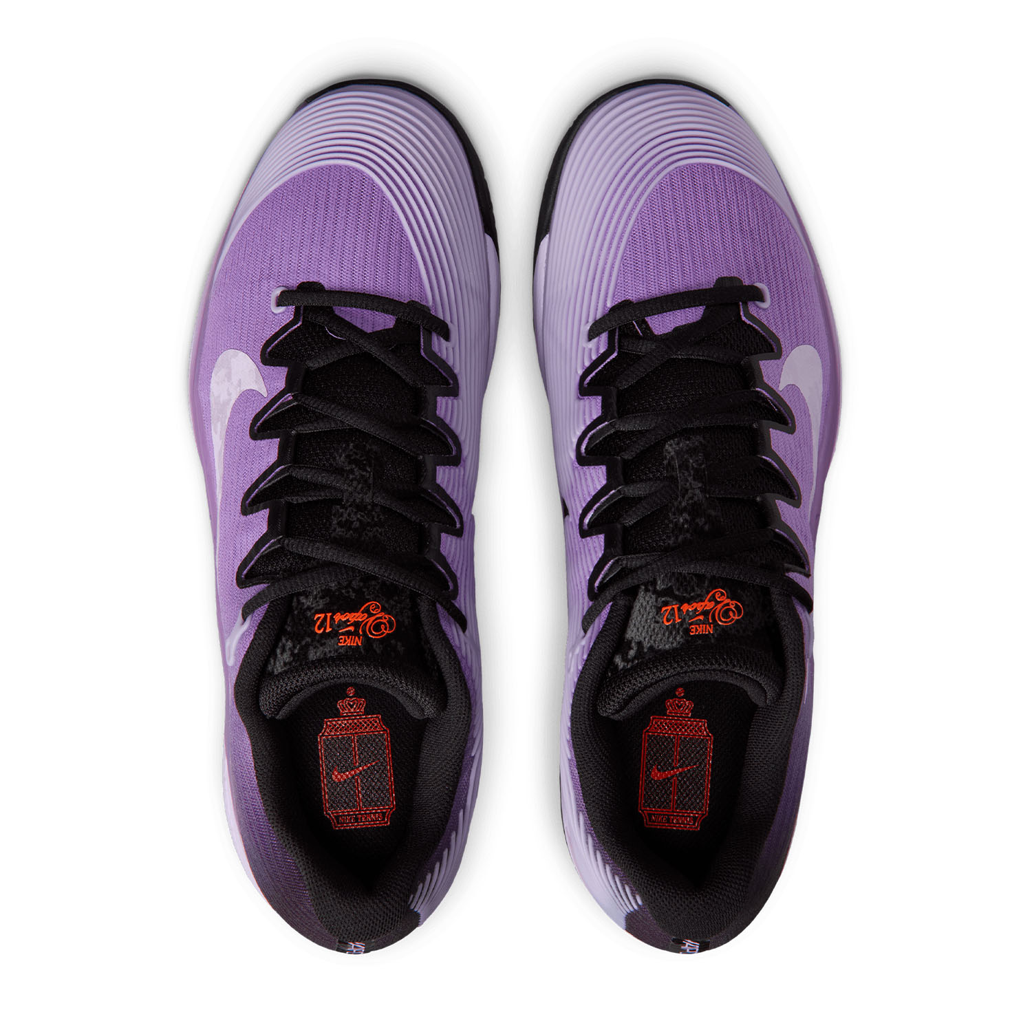 Nike Vapor 12 Clay Premium Men's Tennis Shoes - Bright Violet