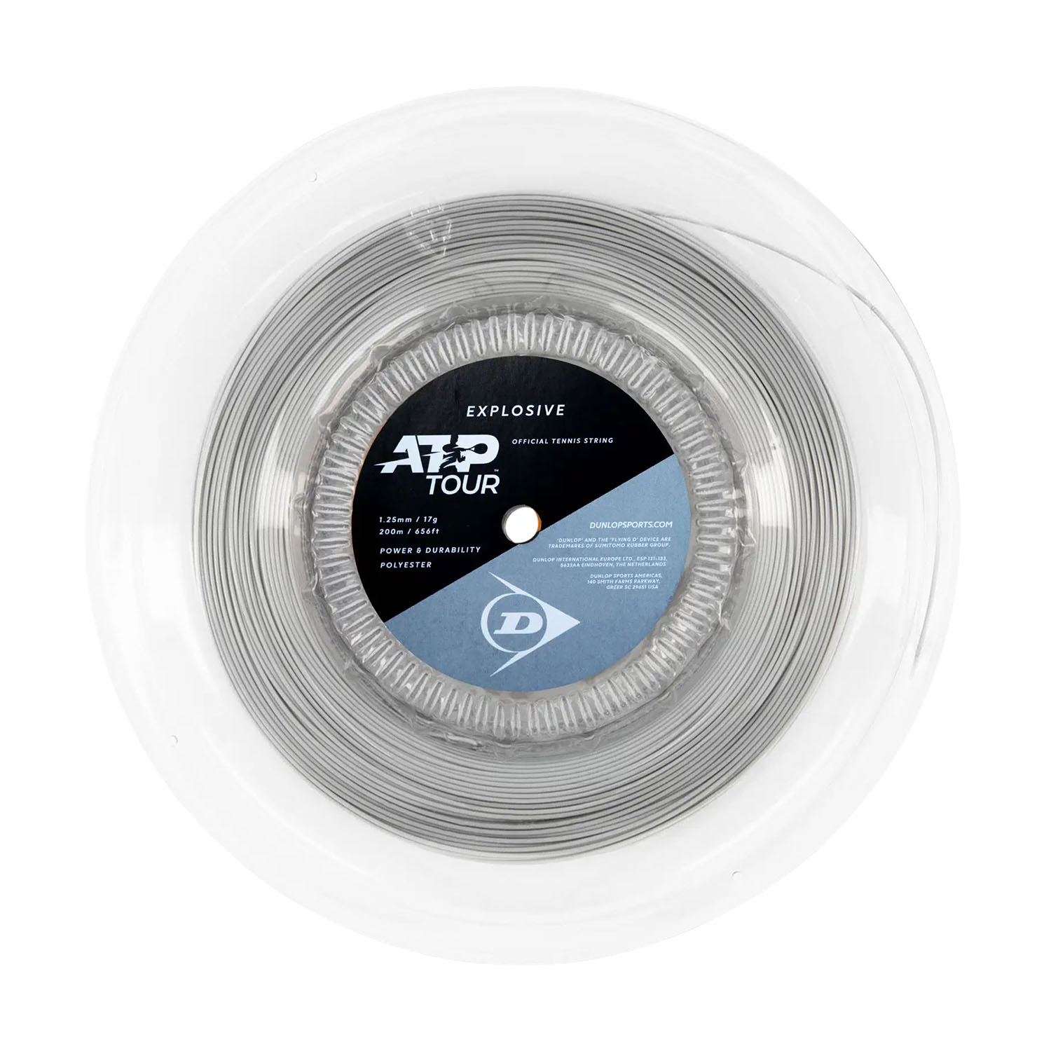 Dunlop Explosive 1.25 Matassa 200 m - Silver