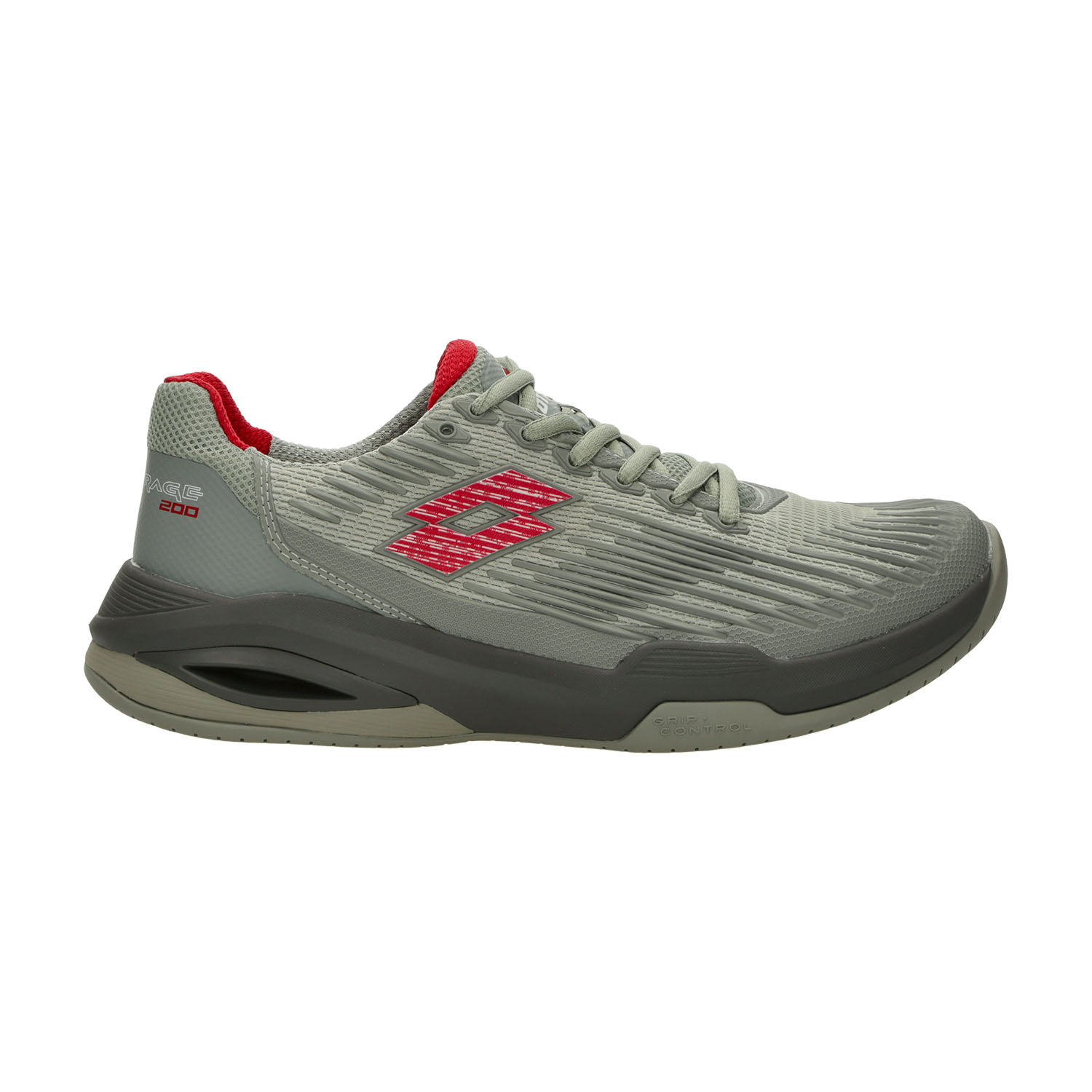 Lotto Mirage 200 II PRT SPD Men's Tennis Shoes - Cool Gray 7U