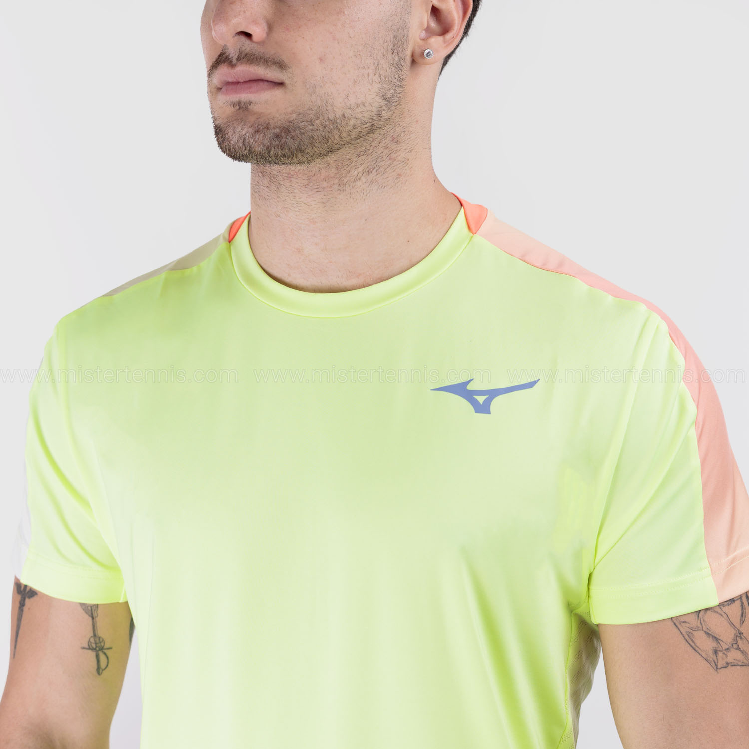 Mizuno Performance T-Shirt - Lime Pulp
