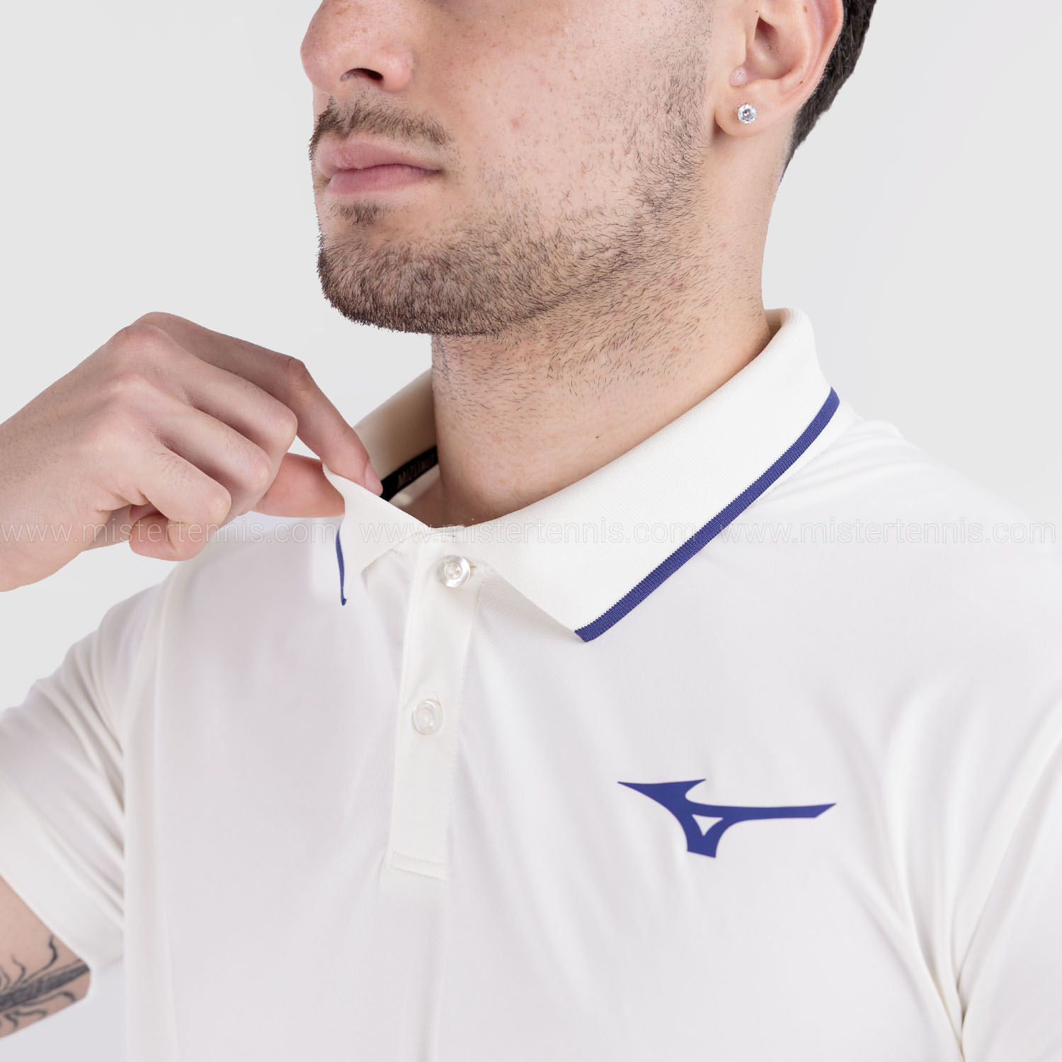 Mizuno Performance Polo - White