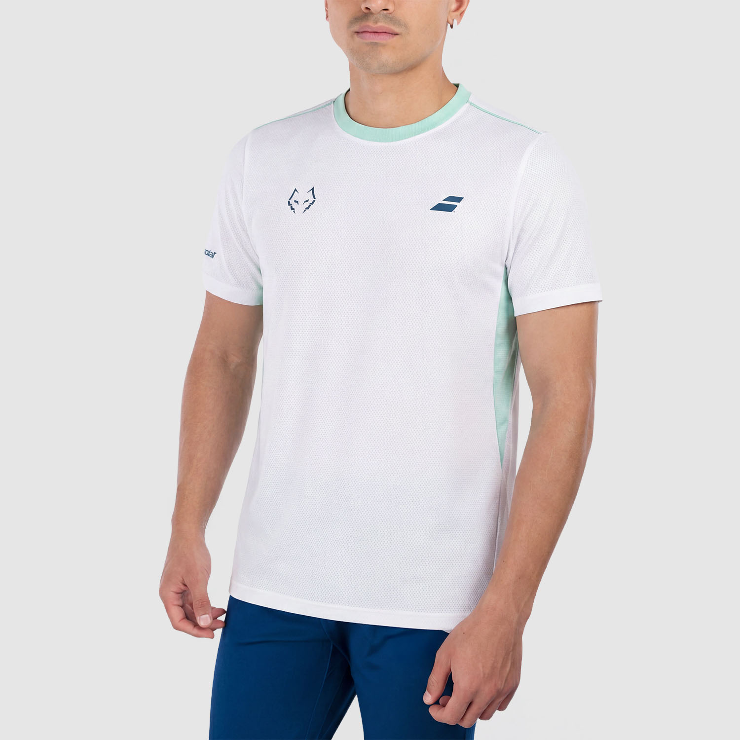 Babolat Juan Lebrón Crew Pro Maglietta - White