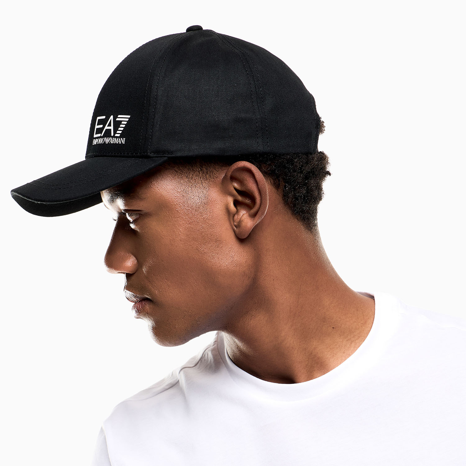 EA7 Train Core Cappello - Black/White