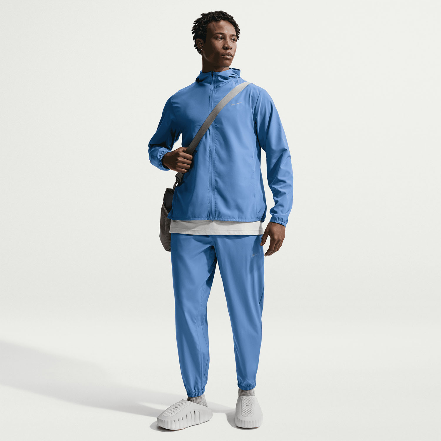 Nike Dri-FIT Form Chaqueta - Indigo Storm/Reflective Silver