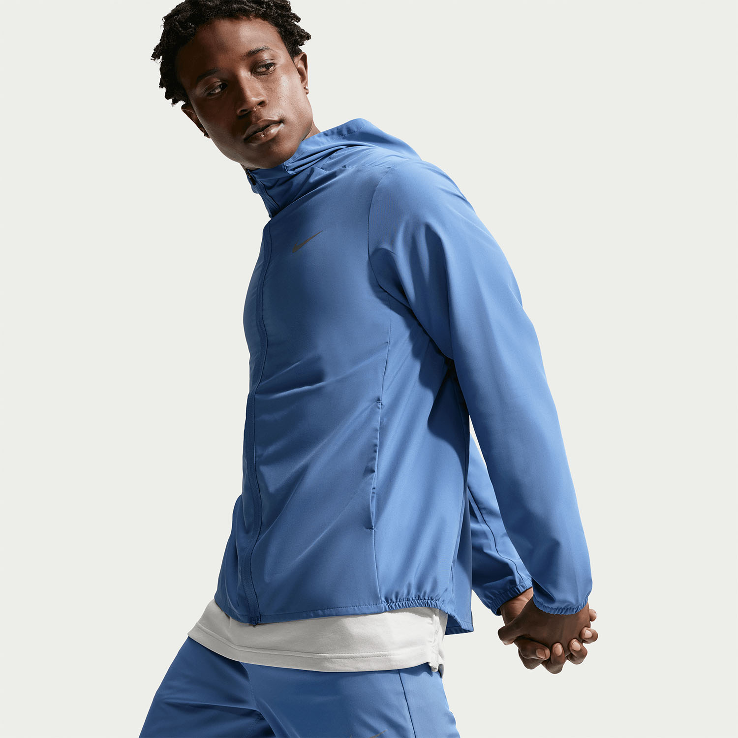 Nike Dri-FIT Form Chaqueta - Indigo Storm/Reflective Silver