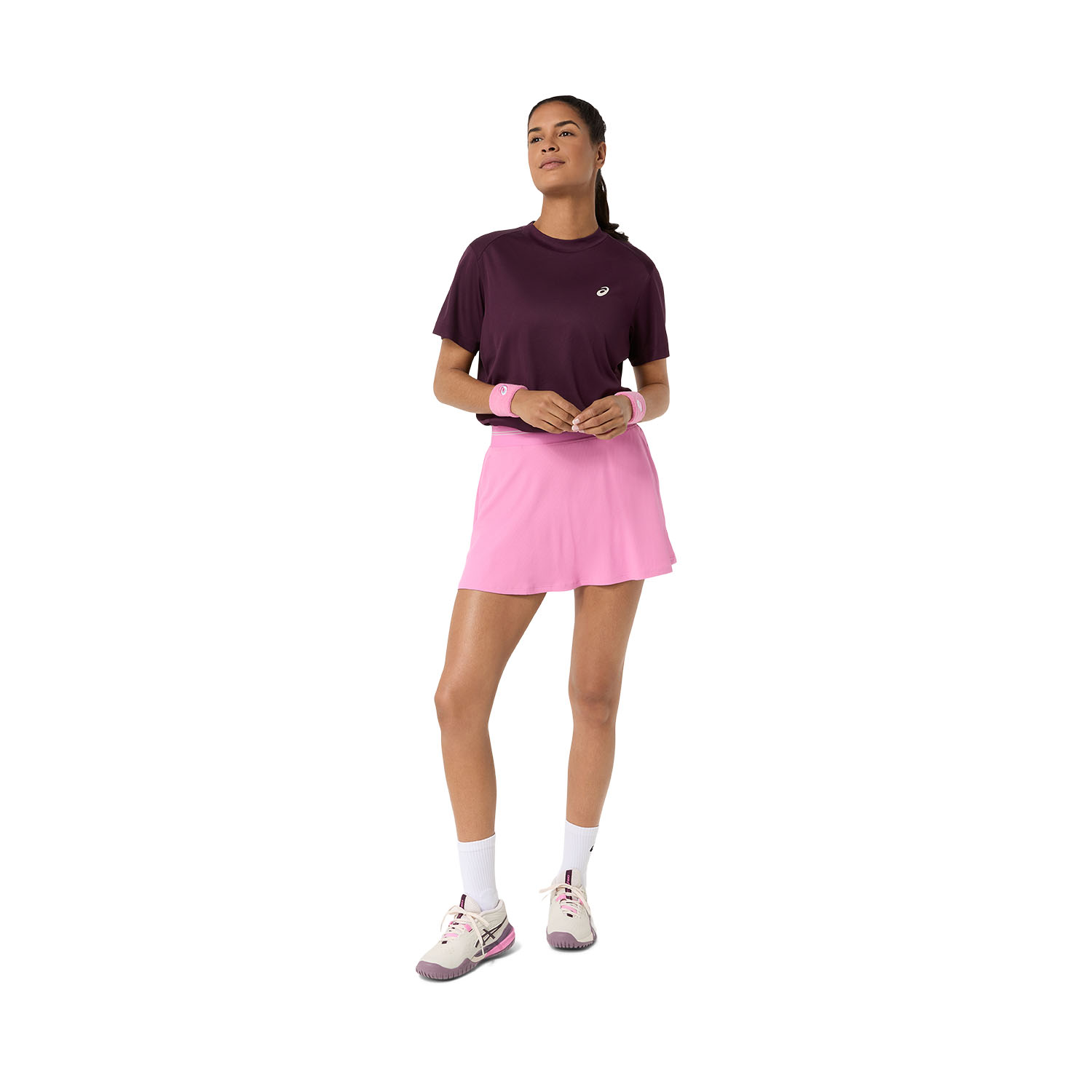 ASICS Court Pro T-Shirt - Dark Aubergine