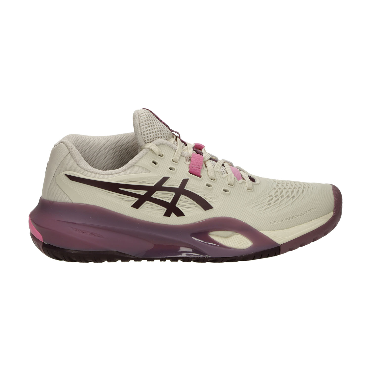 ASICS Gel Resolution X Women's Tennis Shoes - Soft Oat