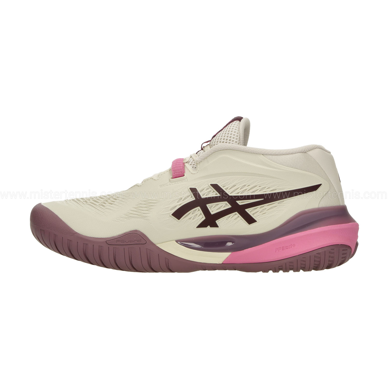 ASICS Gel Resolution X Women's Tennis Shoes - Soft Oat