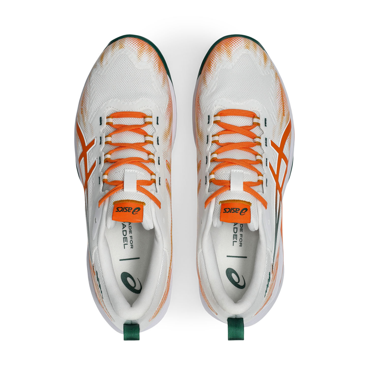 ASICS SONICSMASH FF Men's Padel Shoes - White/Energy Orange