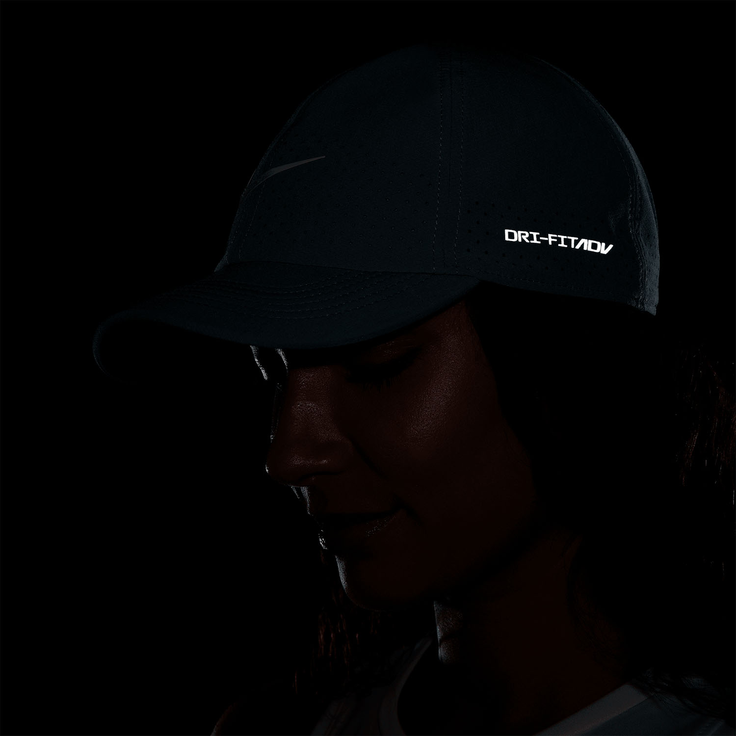 Nike Dri-FIT ADV Club Cap - Smokey Blue/White