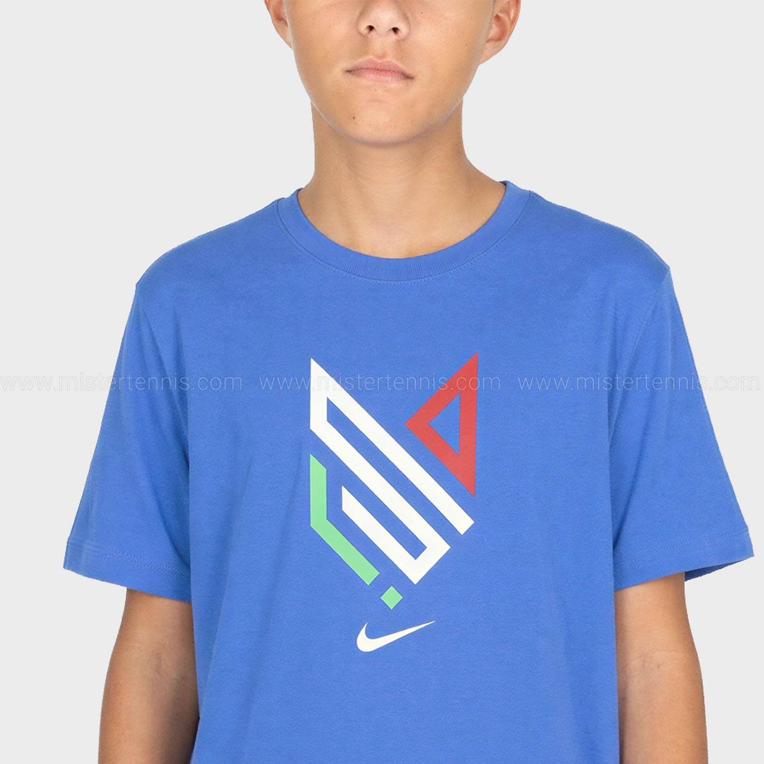 Nike Sinner T-Shirt Junior - Royal Blue/White