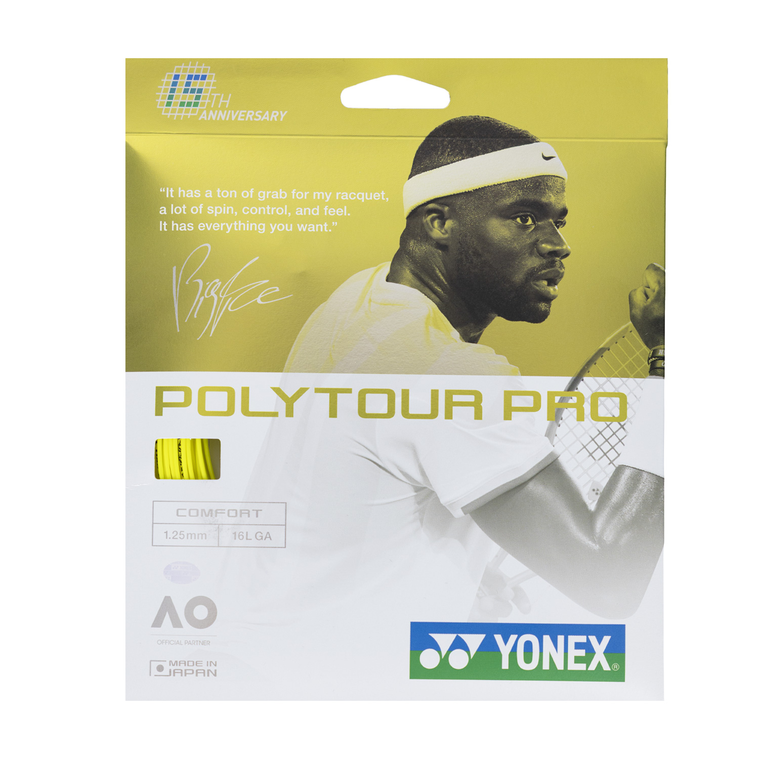 Yonex Polytour Pro 1.25 Set 12m - Yellow