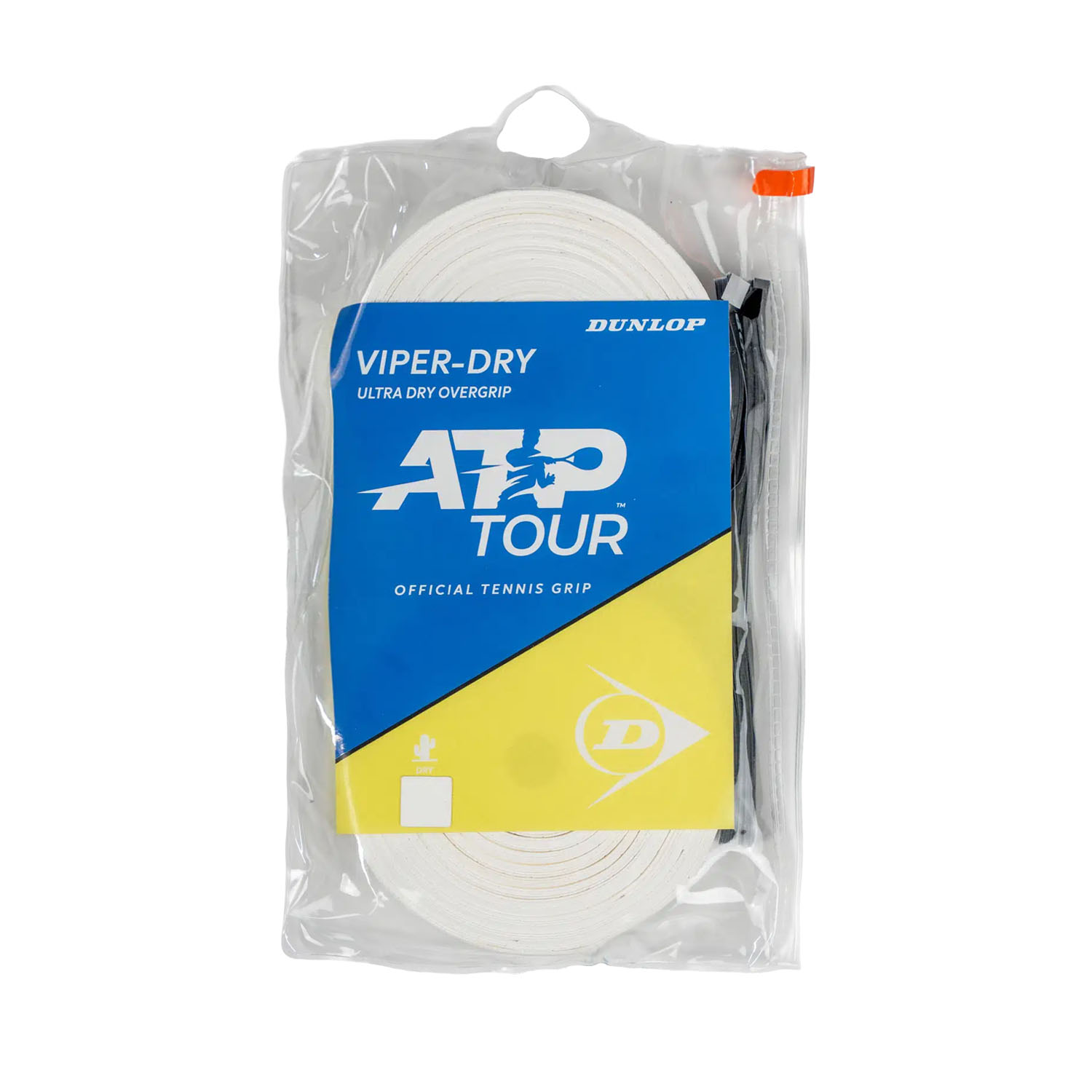 Dunlop ATP Viper-Dry Overgrip x 30 - White