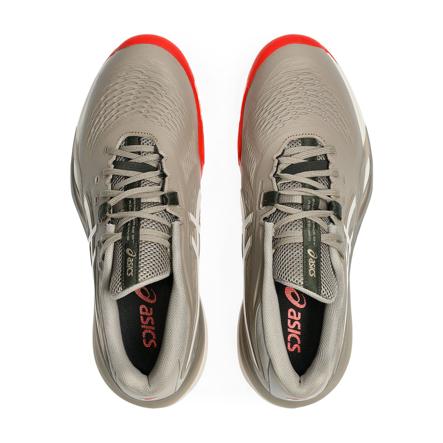 ASICS Gel Resolution X Men's Tennis Shoes - Greige/Soft Oat