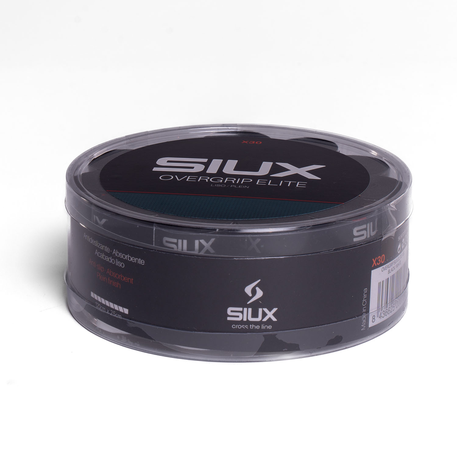 Siux Elite x 30 Sobregrip - White/Black