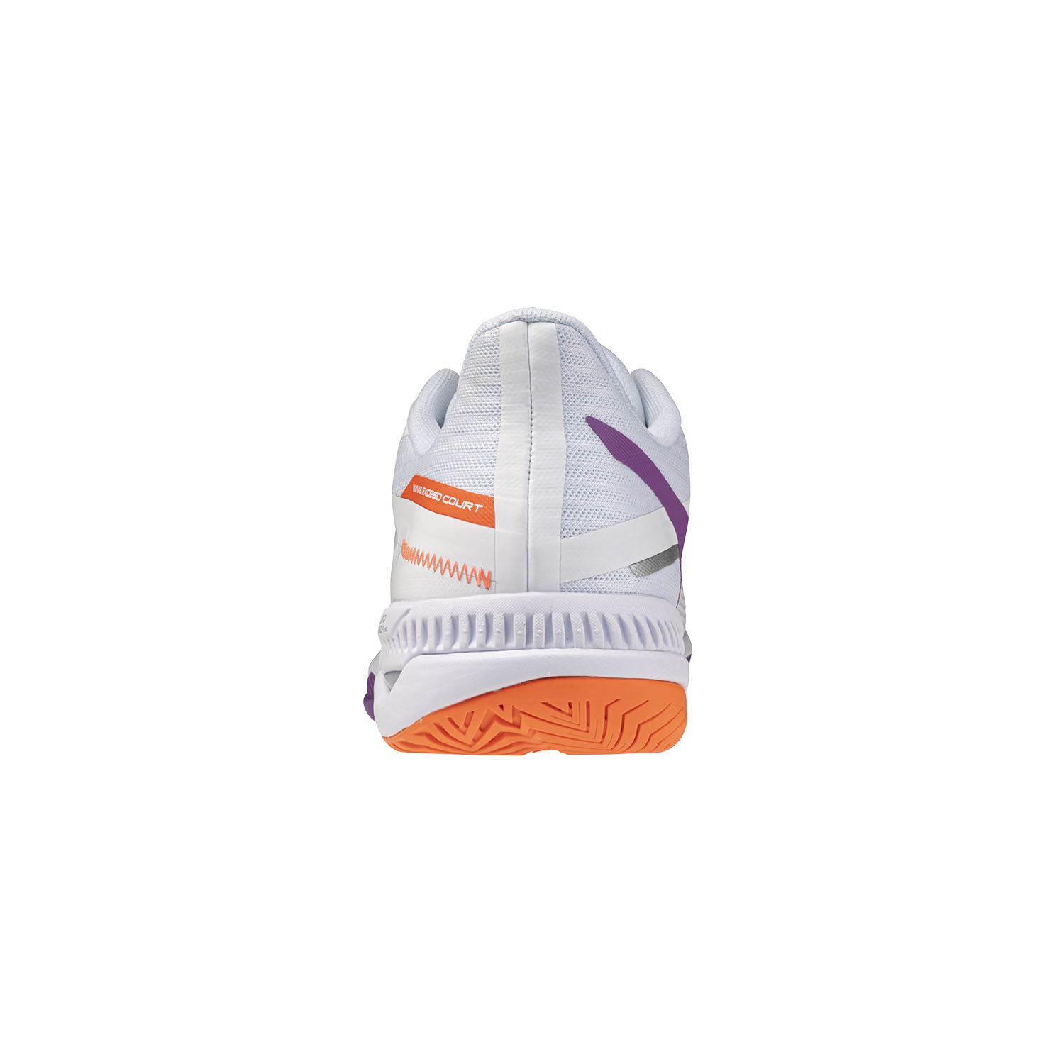 Mizuno Wave Exceed Court AC - White/Dahlia/Lava Orange