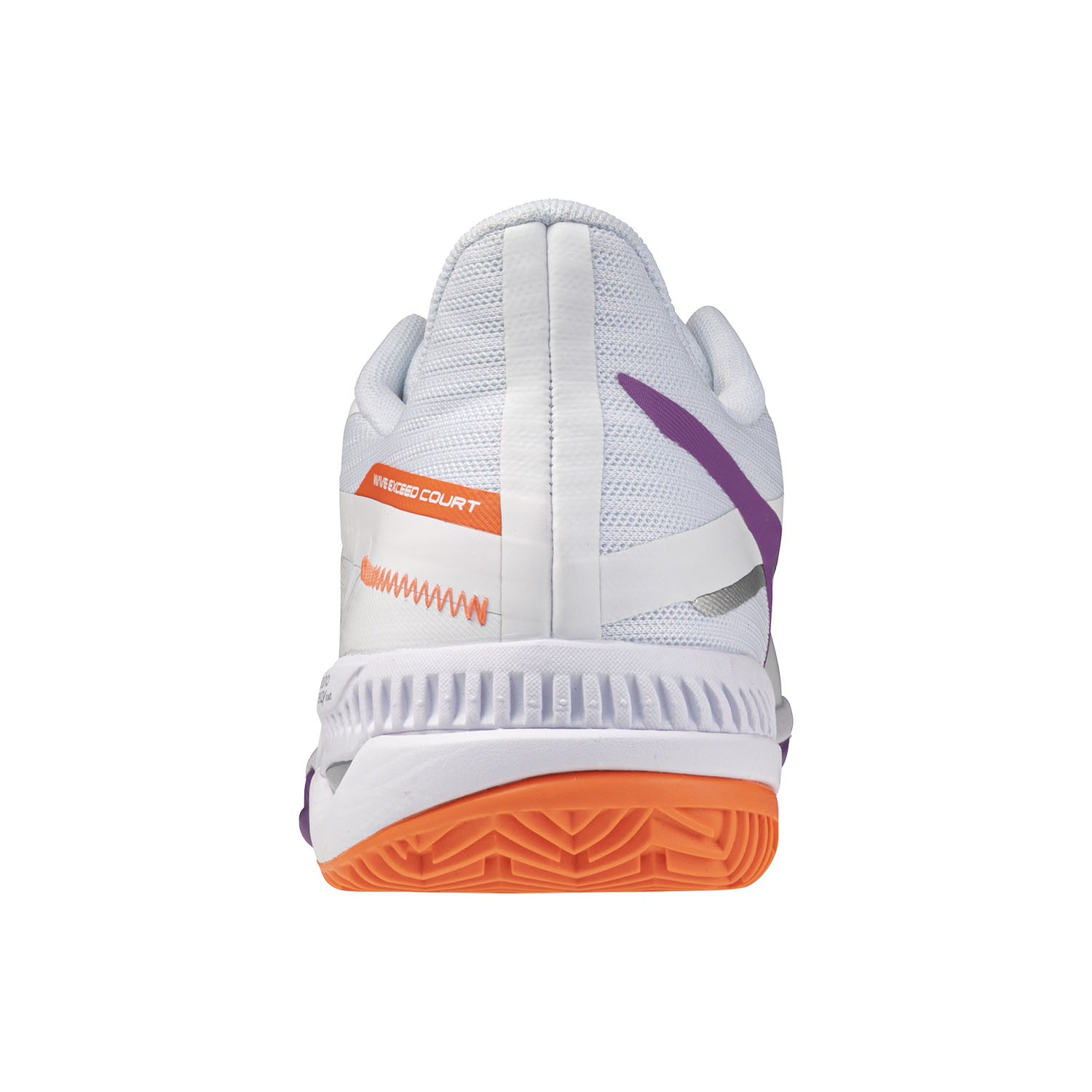 Mizuno Wave Exceed Court Clay - White/Dahlia/Lava Orange