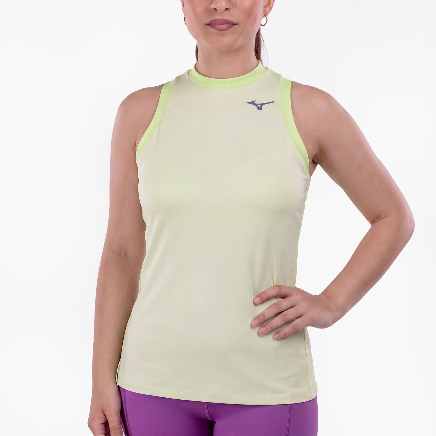 Mizuno Performance Top - Lime Pulp