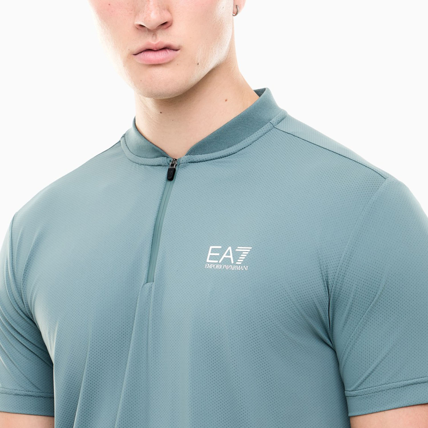 EA7 Pro Classic Polo - Silver Pine